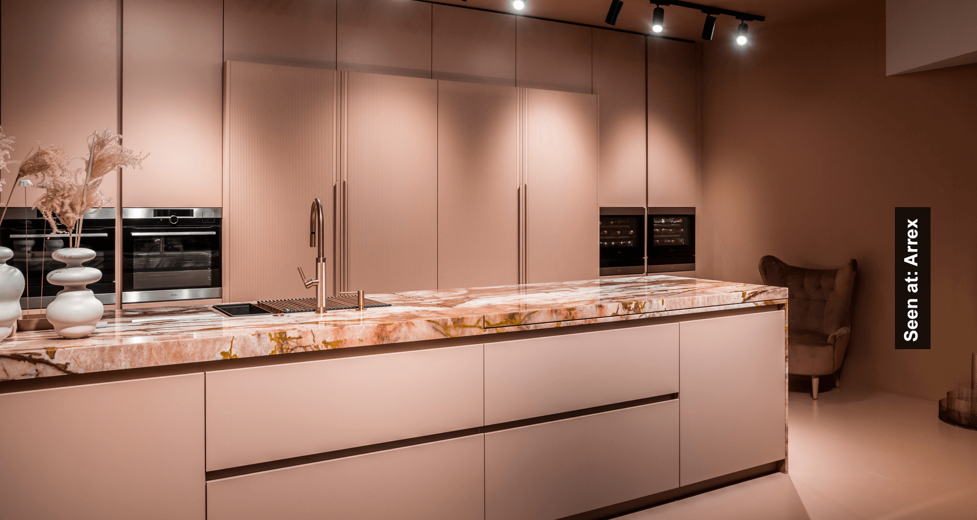 As seen at Arrex, EuroCucina