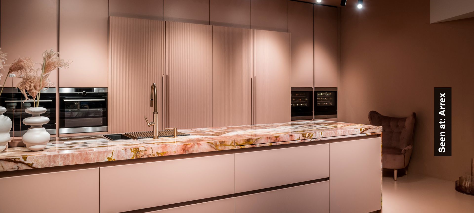 As seen at Arrex, EuroCucina
