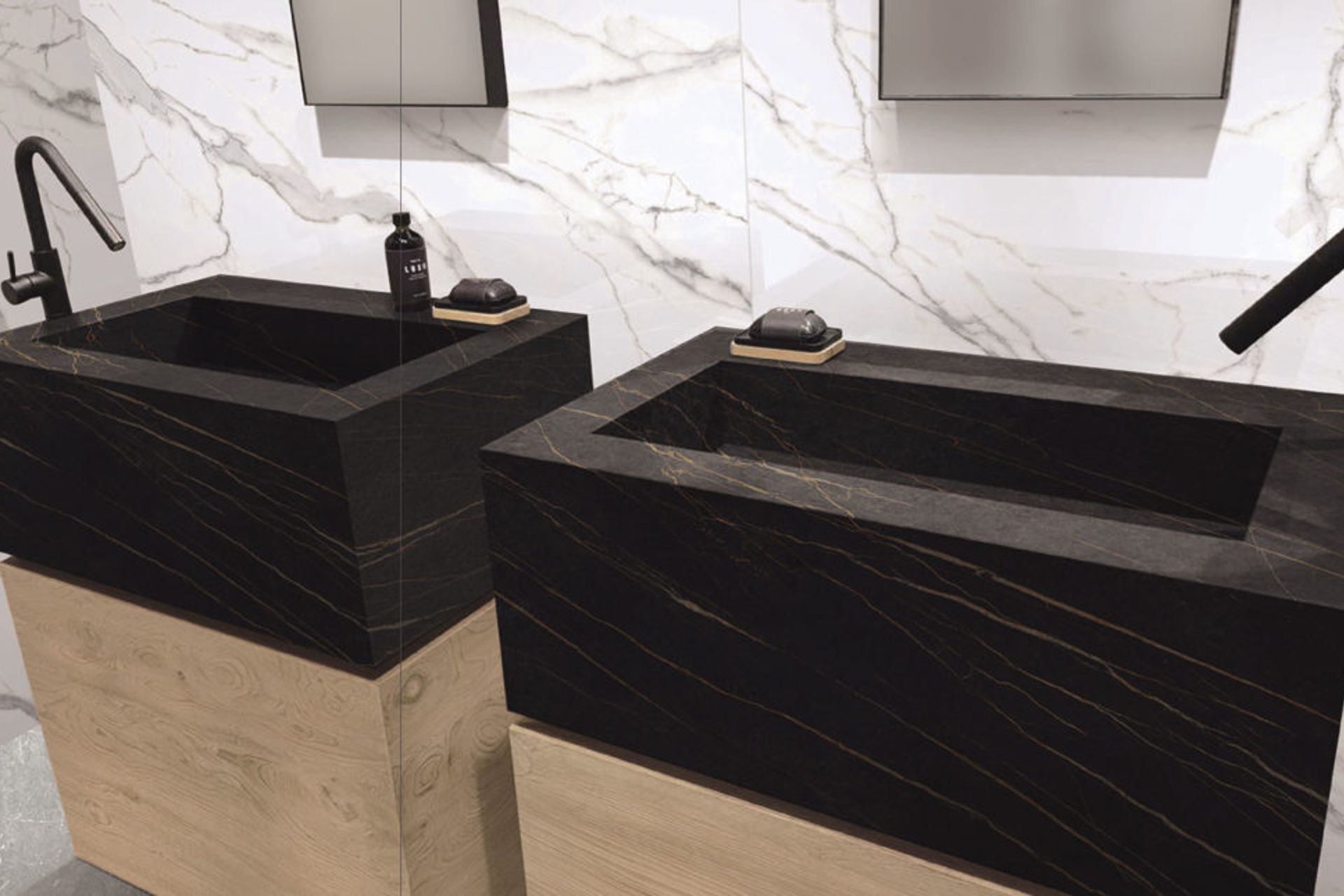 LARGE AND VERSATILE With large formats, less cuts are required.   RESISTANT Withstands even more than stone or natural marbles.   SUSTAINABLE AND ECOLOGICAL Clean ceramic, less waste.   INTEMPORAL Contemporary ceramic tiles with timeless design.   EASY TO CLEAN & MAINTAIN Easy and quick to clean, keeping it’s original look.   EASY TO INSTALL Quick installation, less difficulties, faster results.   MODULARITY Three different sizes create more possibilities.   TECHNICAL SUPERIORITY Experience combined with research and innovation.