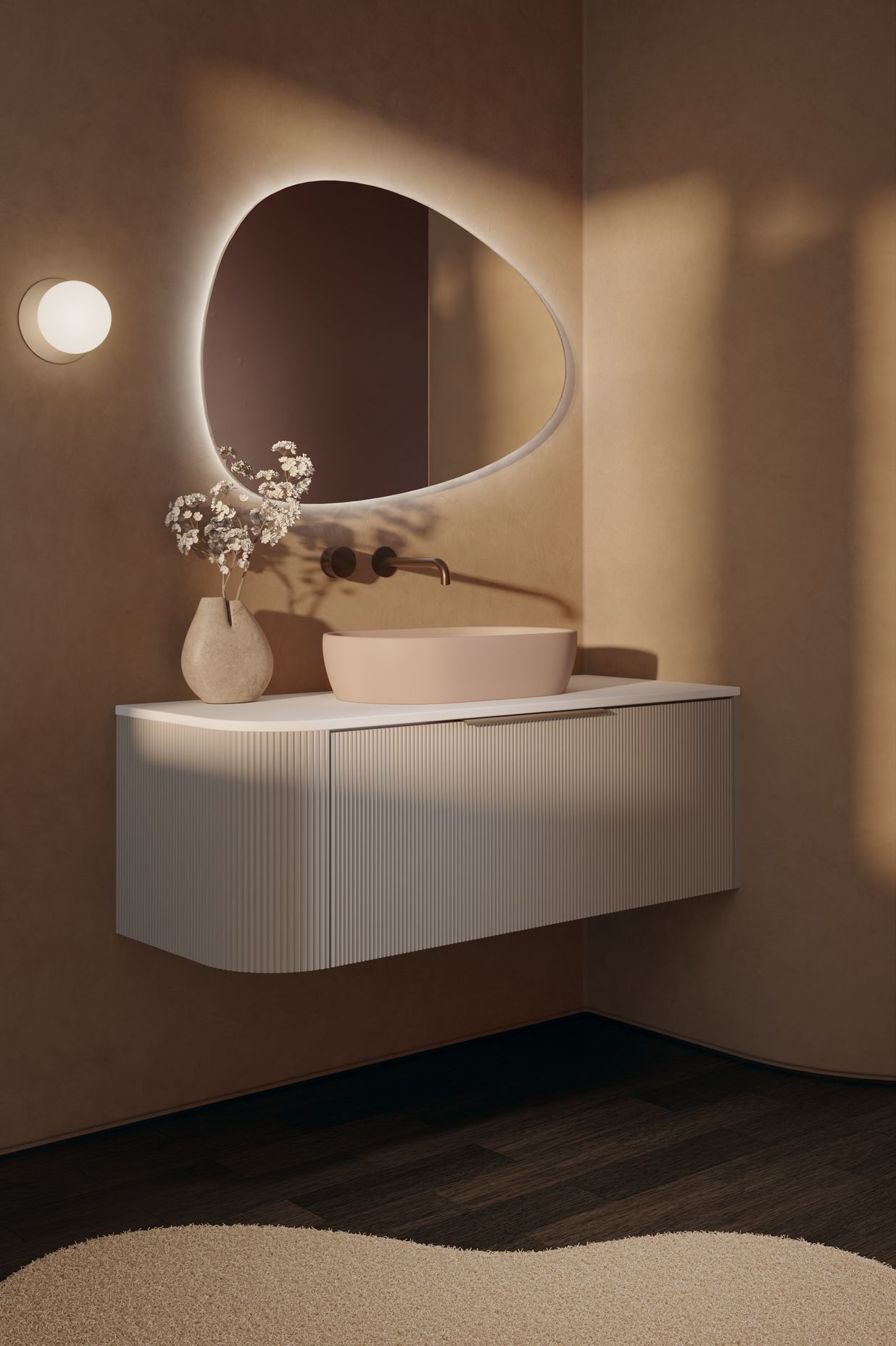 Ava Curve Vanity