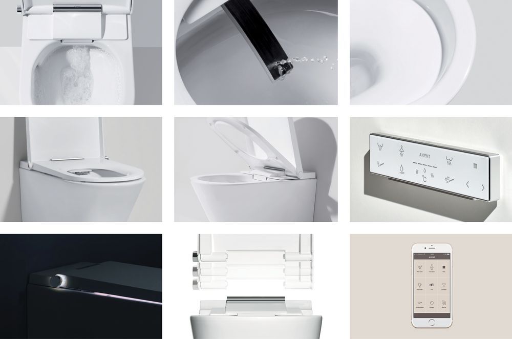 The latest in intelligent toilets: minimised to perfection