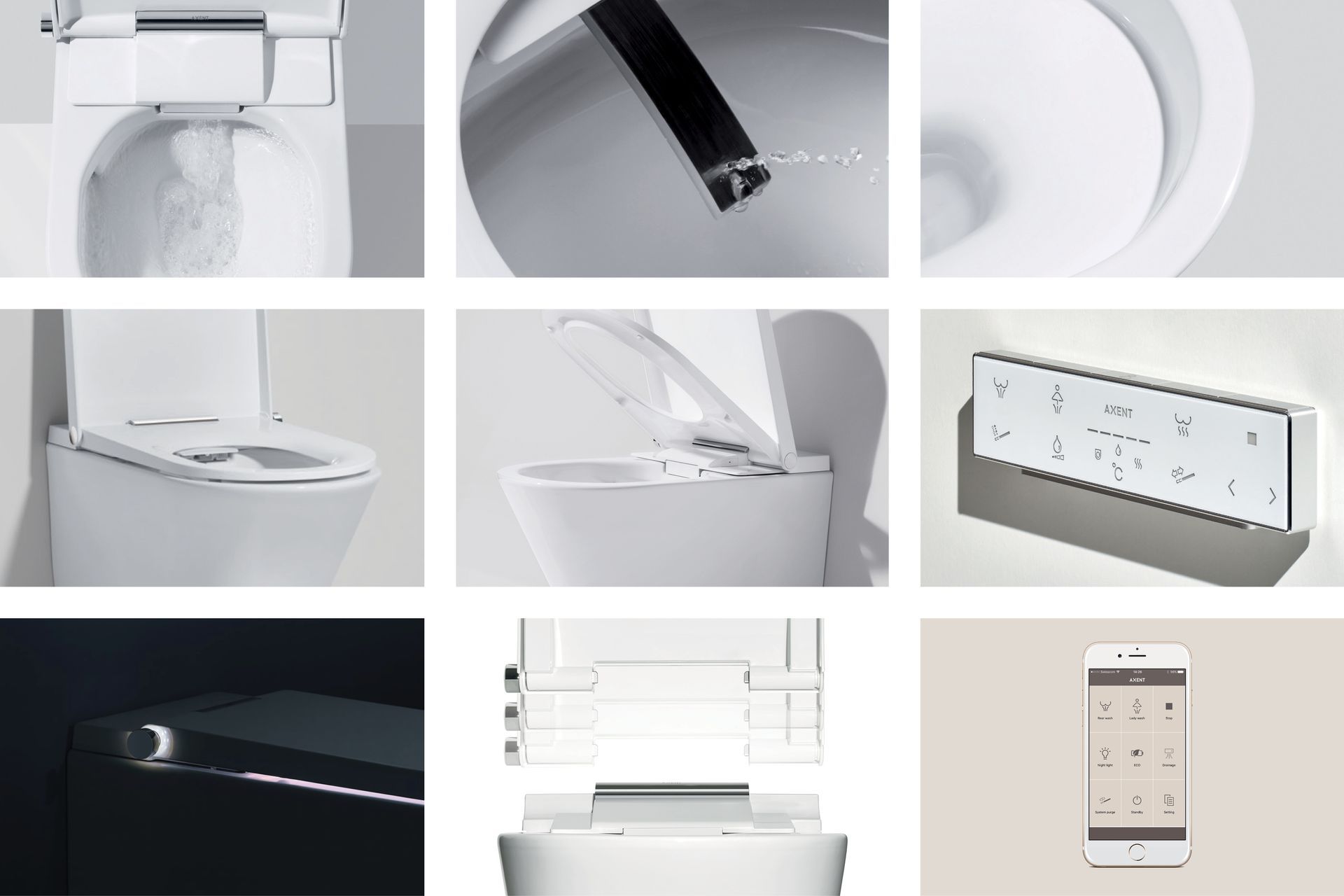 The latest in intelligent toilets: minimised to perfection