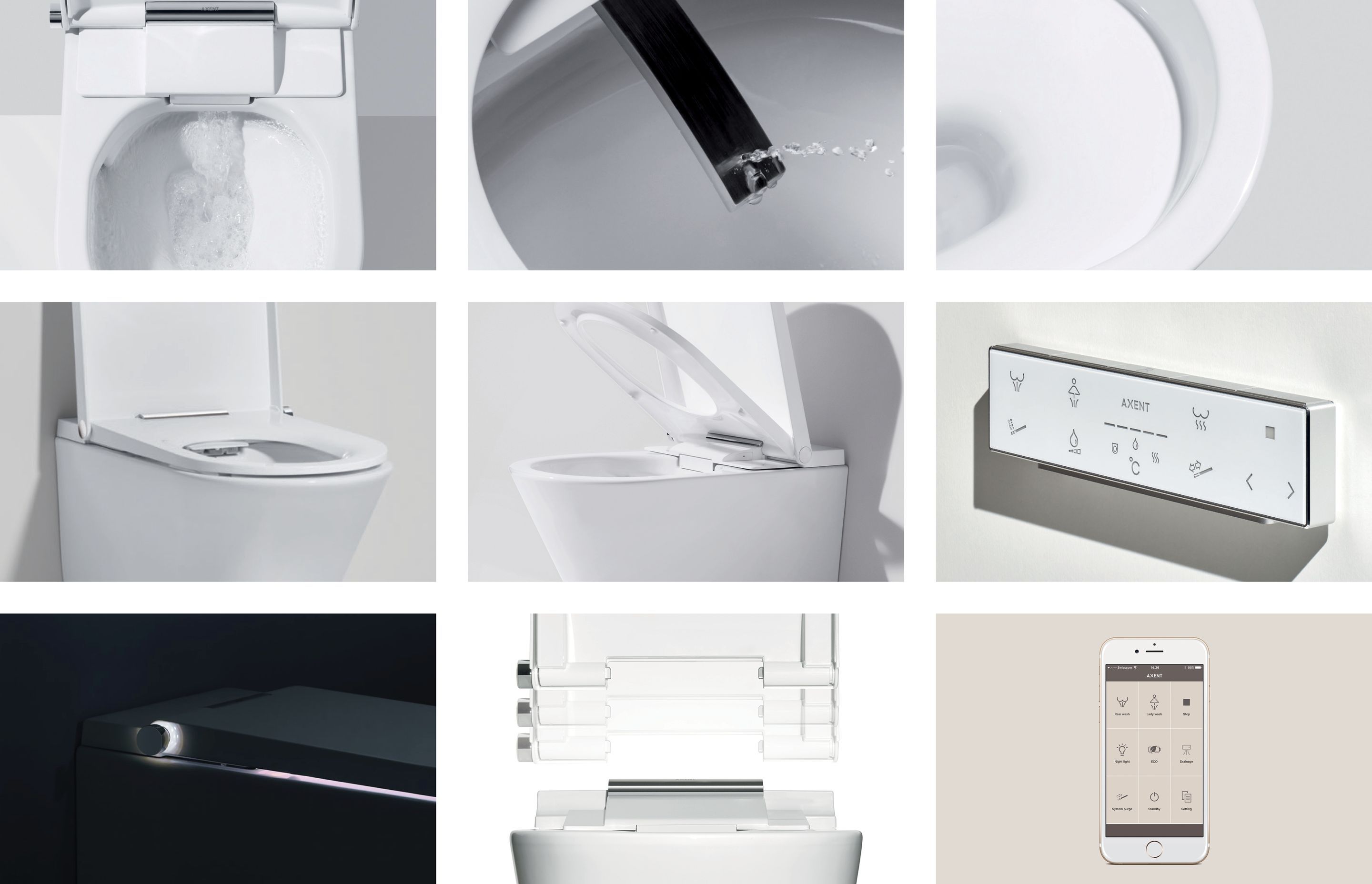 The latest in intelligent toilets: minimised to perfection
