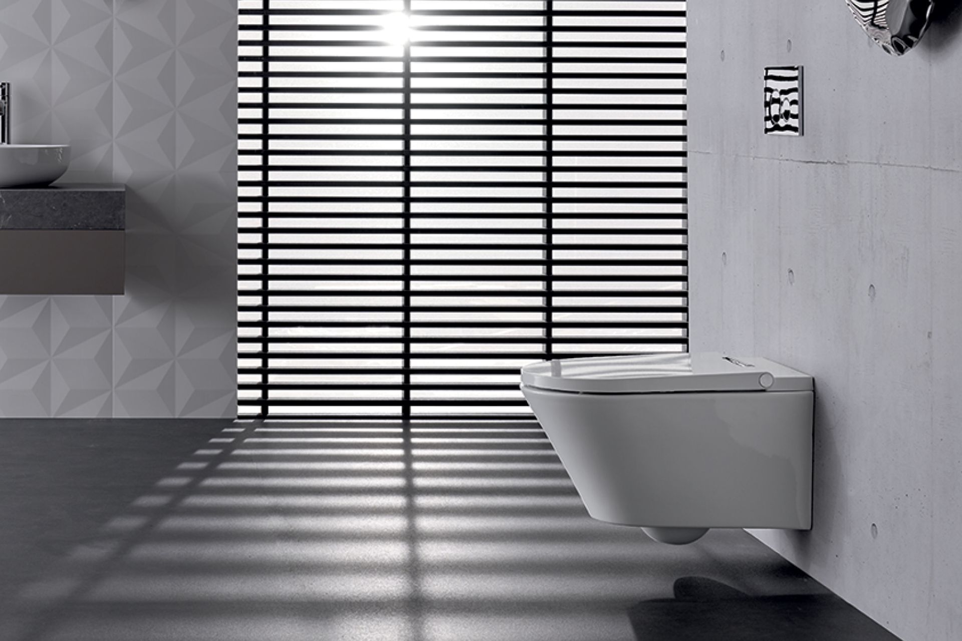 The latest in intelligent toilets, minimised to perfection