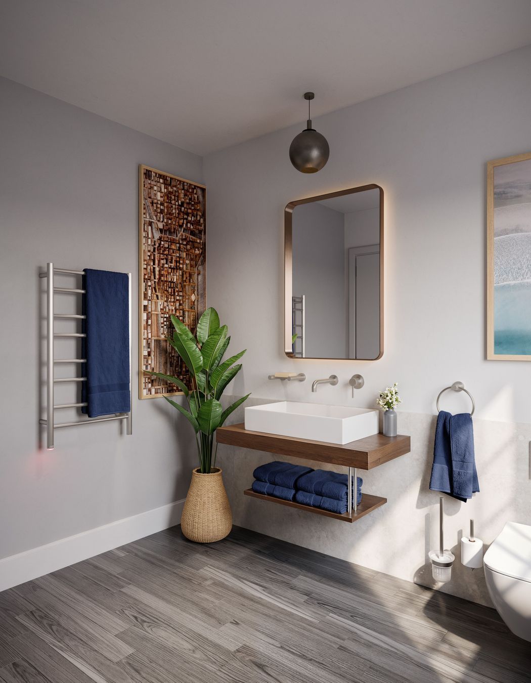 4600 Series & NATURAL 8 Bar in Brushed stainless steel