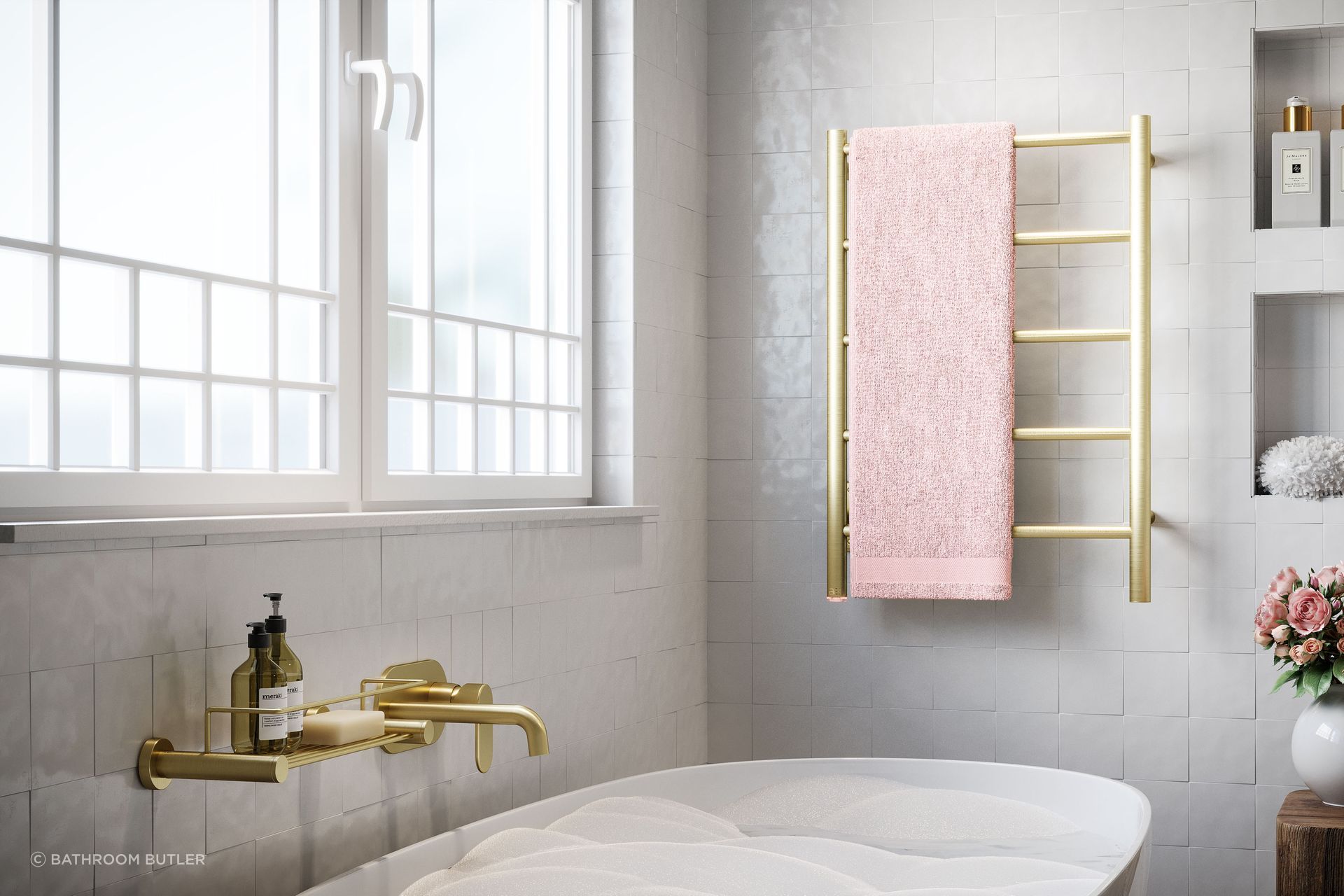 NATURAL 5 Bar 500mm & 4600 Series - Champagne Gold