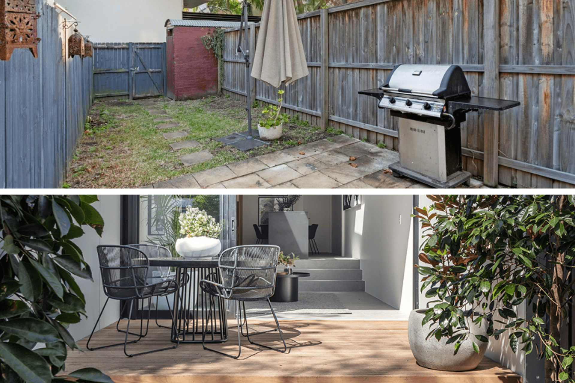 The backyard of the home has a whole new look. After image: Murray Fredericks