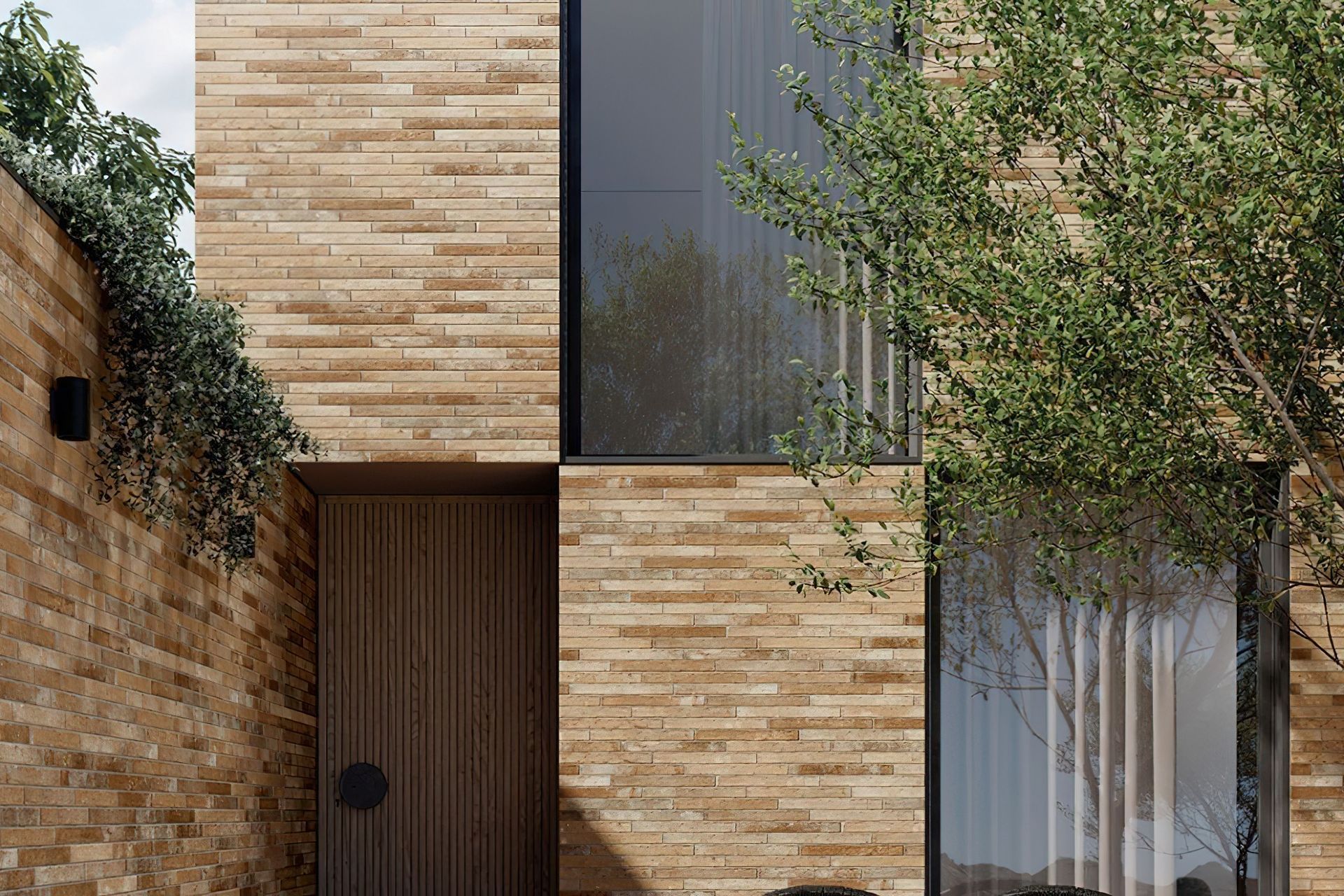 Available in a wide selection of rich and rustic colours, the Bata porcelain tile collection offers a realistic representation of traditional brickwork. Offering an immensely durable and low maintenance finish to a home’s outdoor spaces, these lush tiles will not require sealing or repainting, making them an excellent choice for use as an outdoor wall tile.