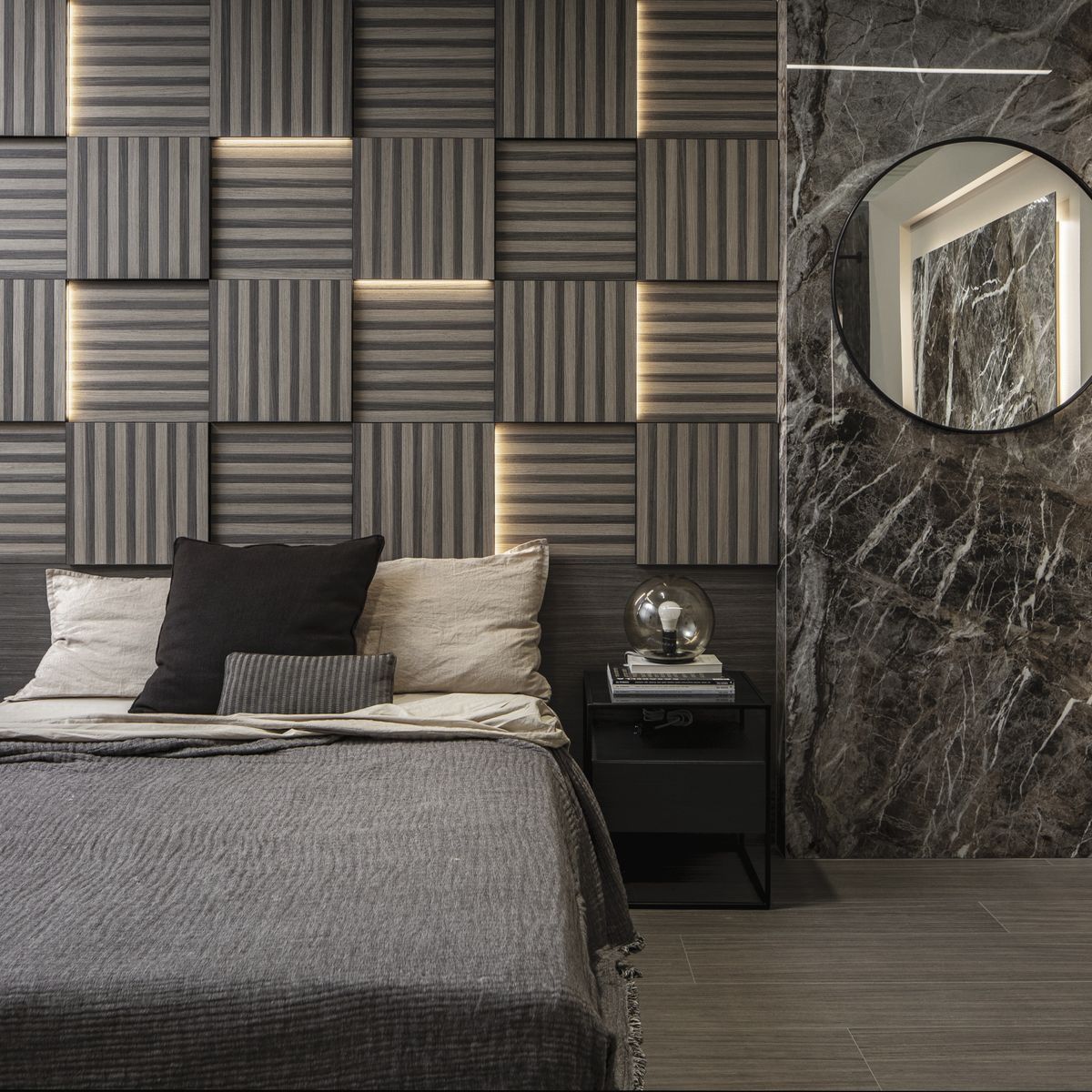 A striking porcelain tile range that evokes the natural world