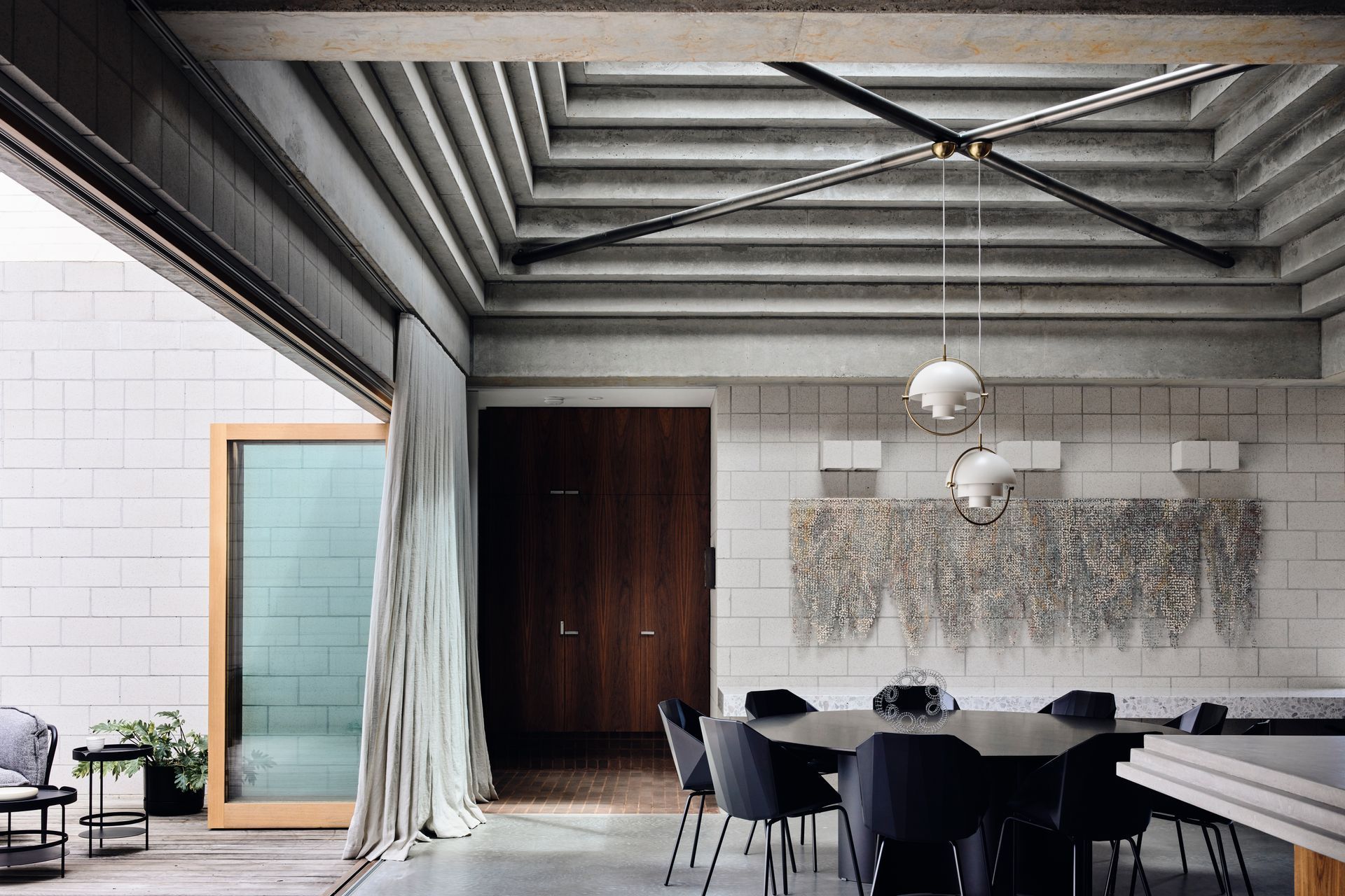 Bellows House by Architects EAT | Benchtop by Concrete | Photography by Derek Swalwell