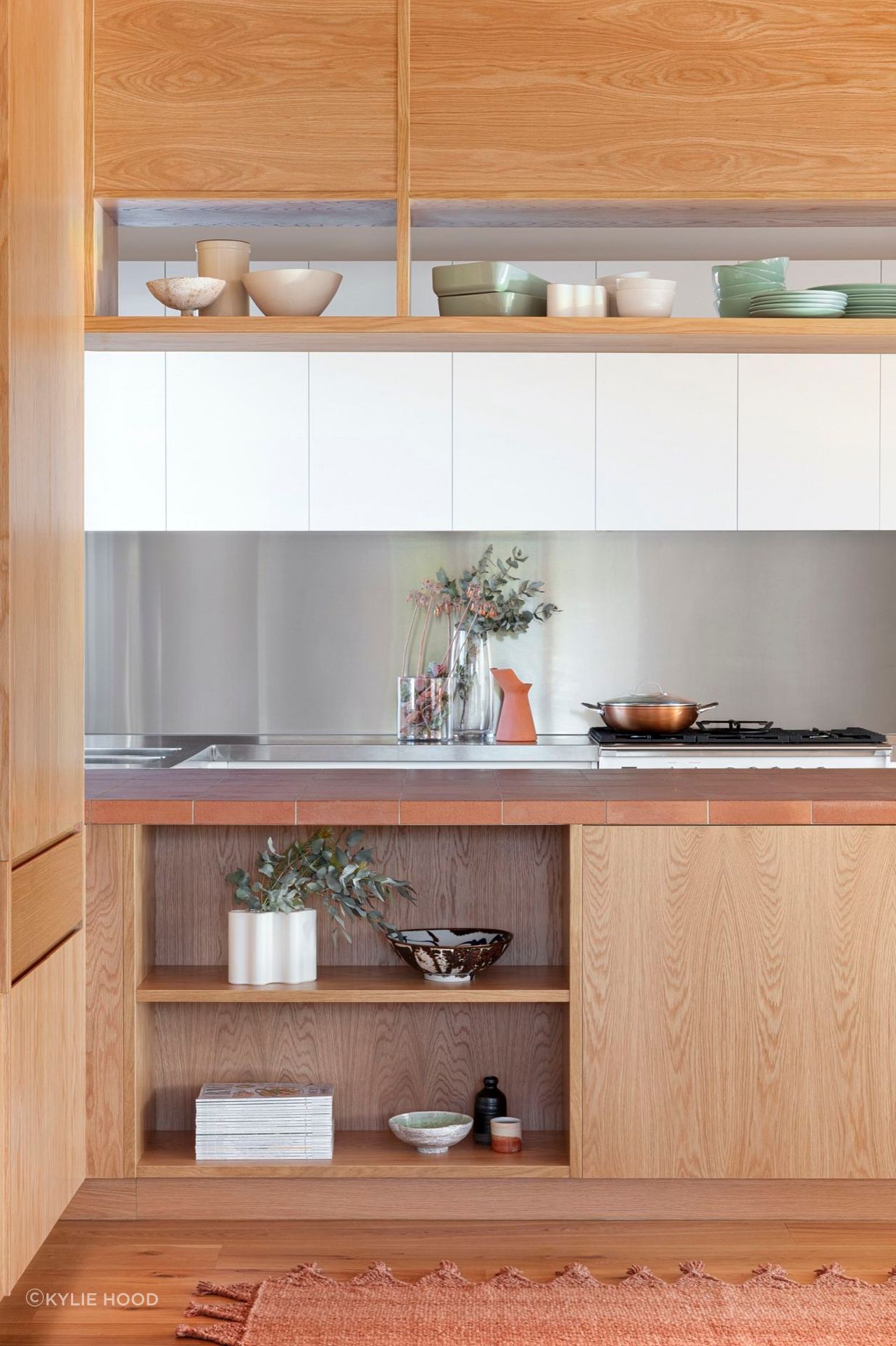 Cotto Manetti Naturale Terracotta. Hendra Project by Wrightson Stewart. Styling by Lynda Owen