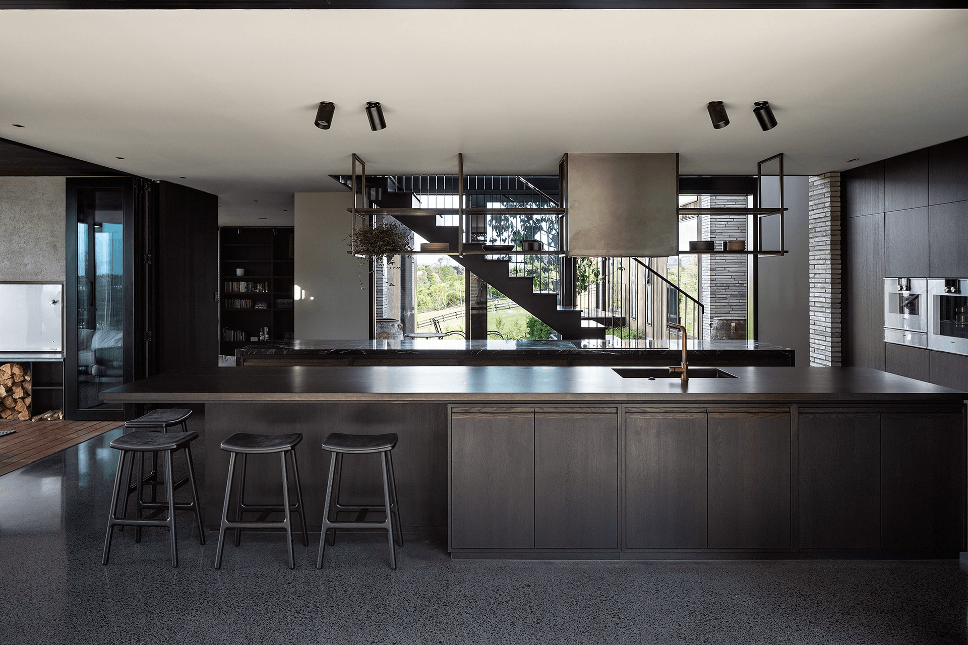 Birch Park by Bespoke Interior Design | Smoked Robusta Veneer