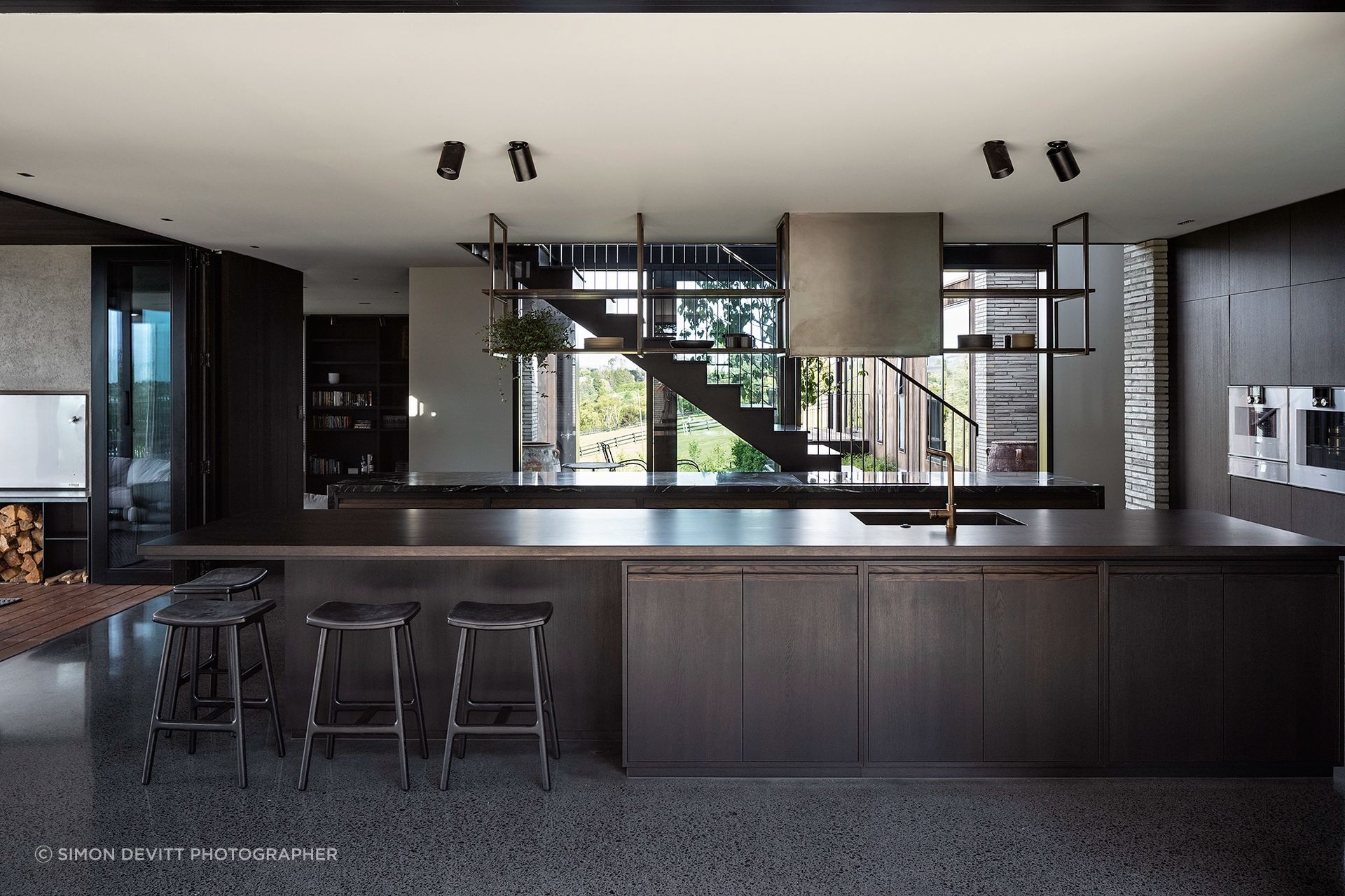 Birch Park by Bespoke Interior Design | Smoked Robusta Veneer