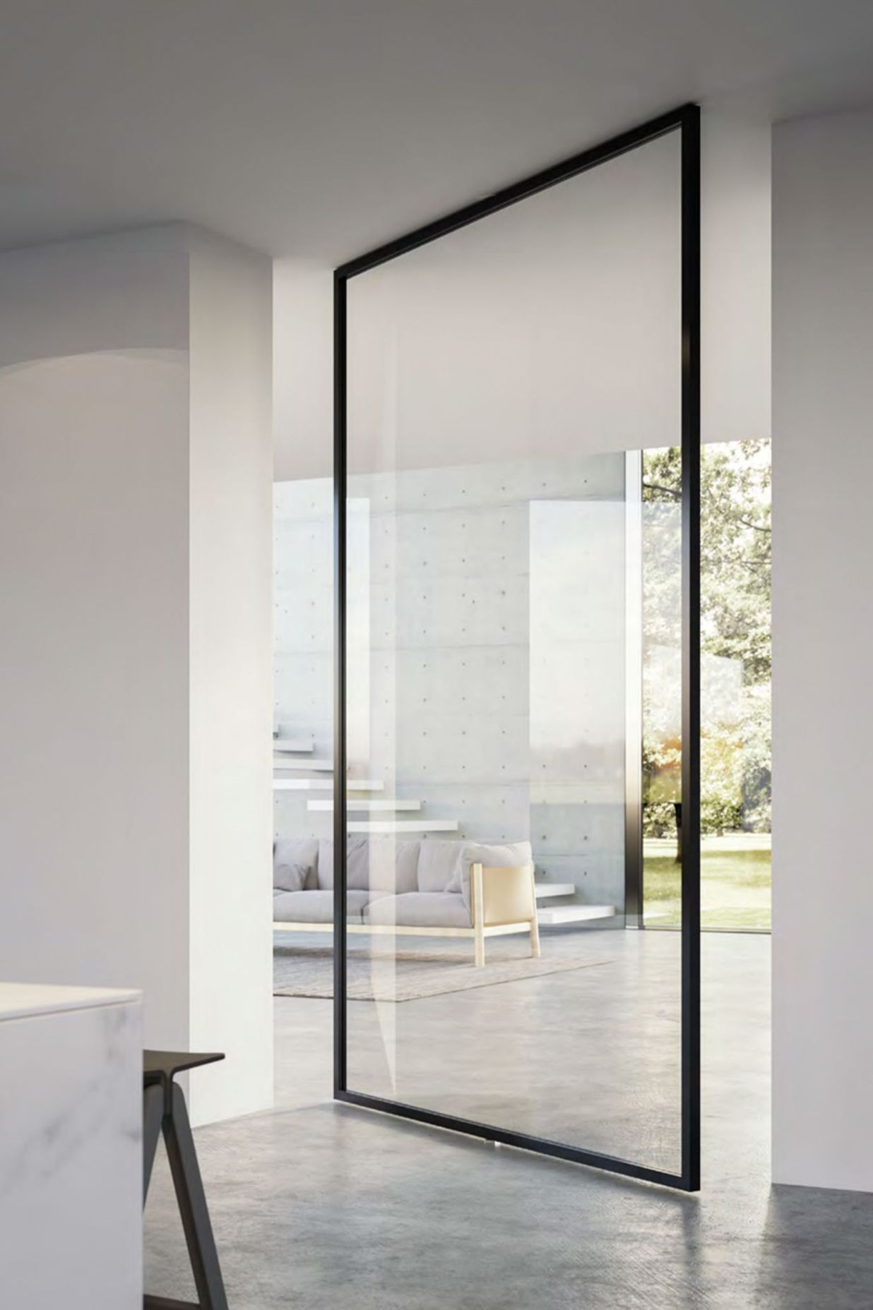 The Quadra Pivot Door by ADL.