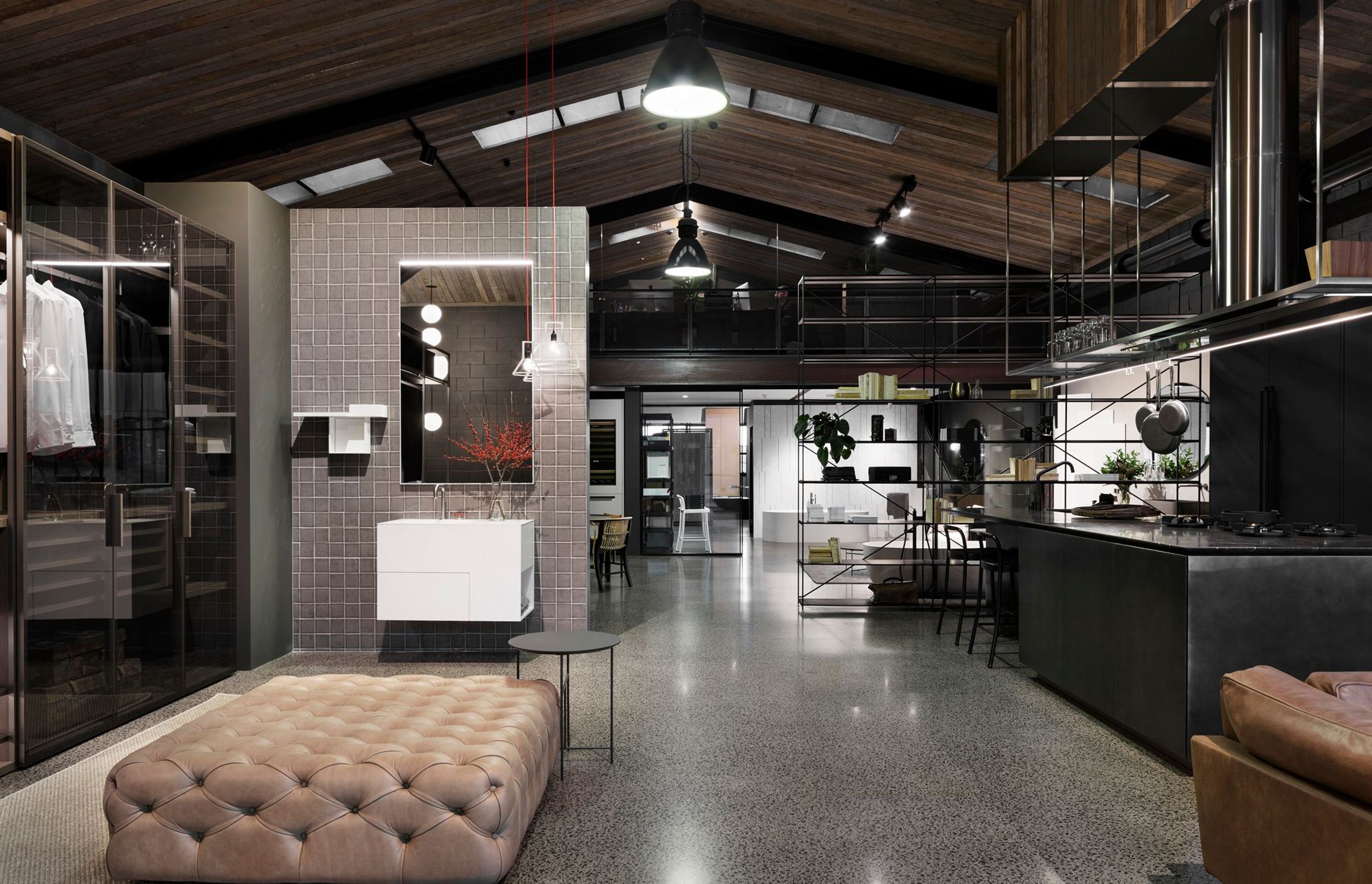 Boffi's Auckland showroom offers an alluring taste of the full Boffi range.