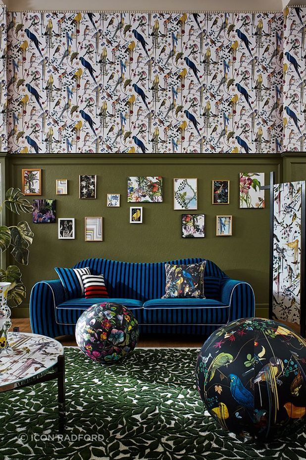Bosquet Roseau Rug by Christian Lacroix