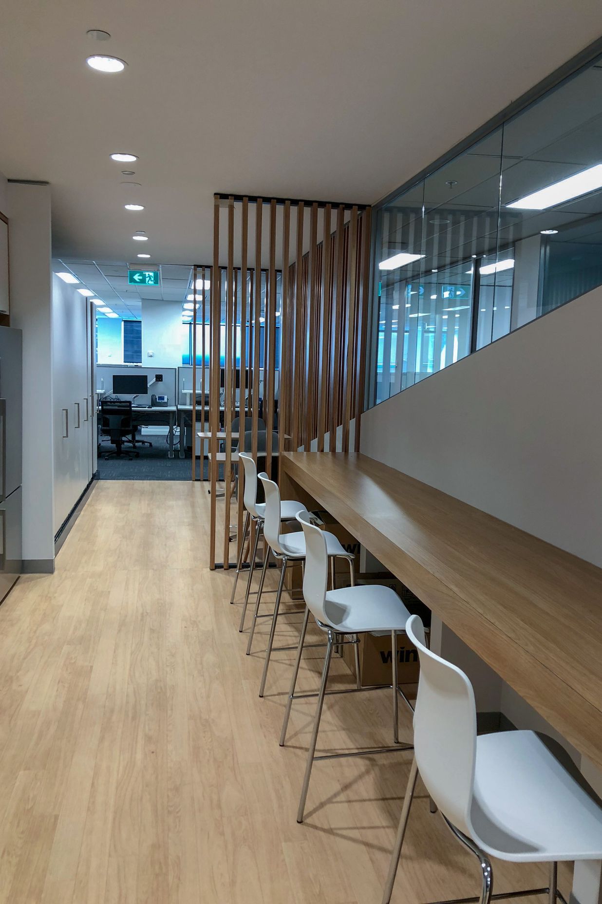 Woodside Design and Technology Building (monash) Casual, collaborative discussion areas are increasingly popular