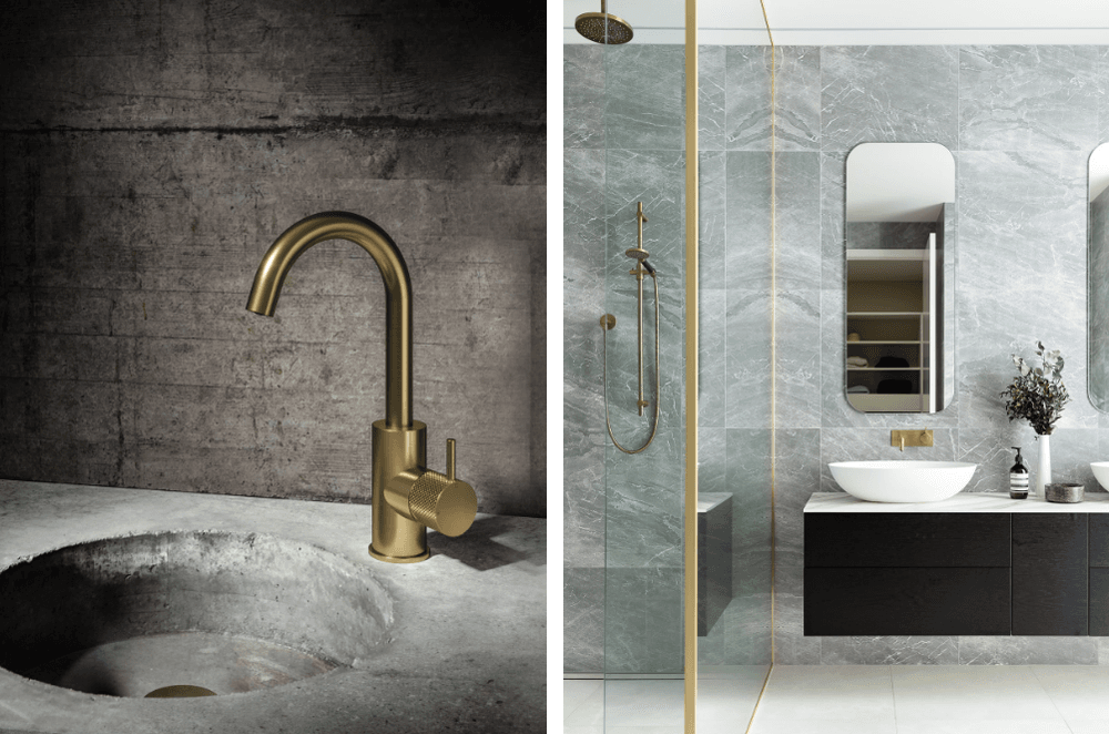 Buddy X, Brushed Brass PVD | Gezellig Interiors, Bethlehem Residence