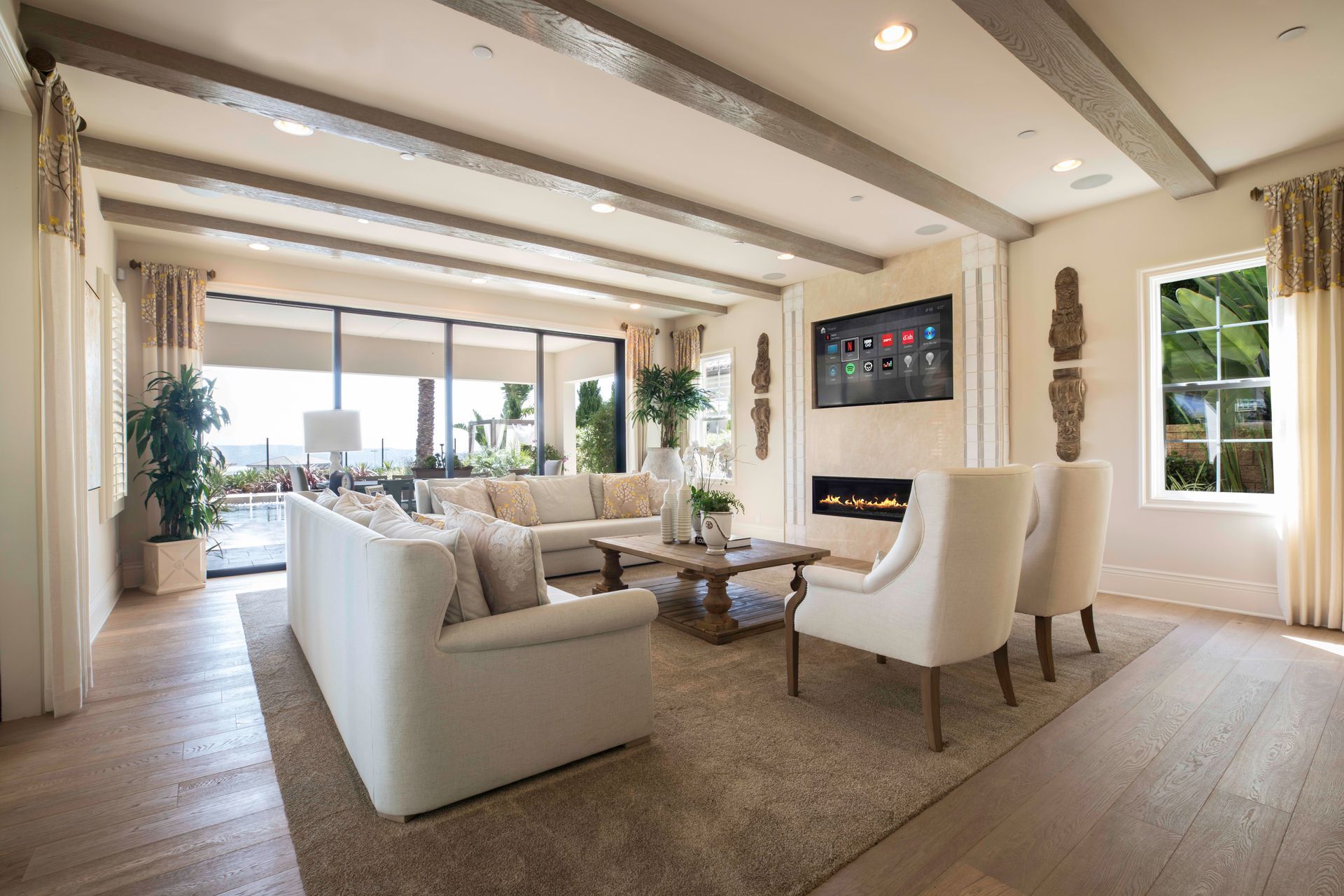 Smart homes integrate various connected devices, enabling automation and remote control of various household appliances and systems.