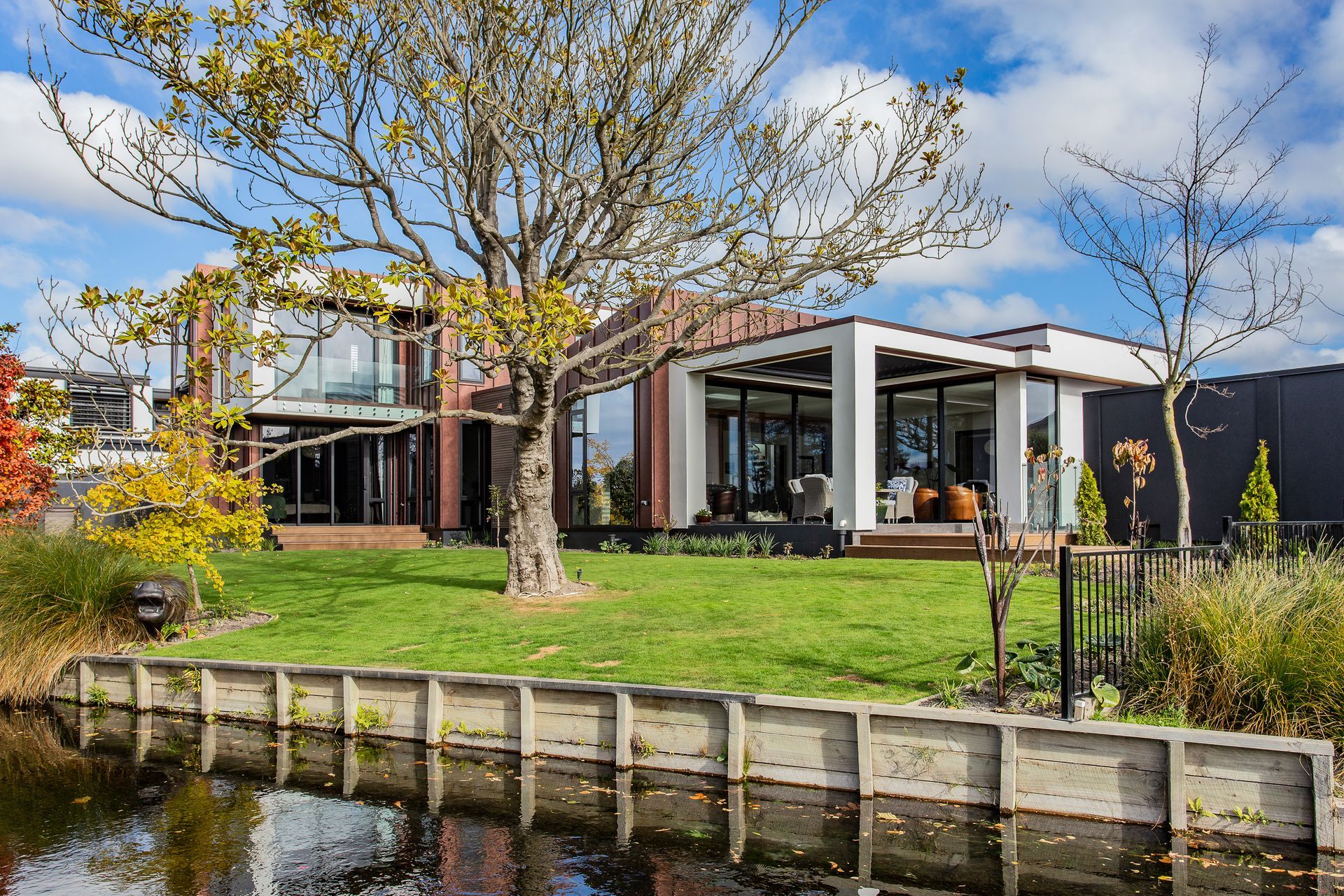 This multi-award-winning home graces the banks of the Wairarapa Stream - Photography: Bevan Triebels