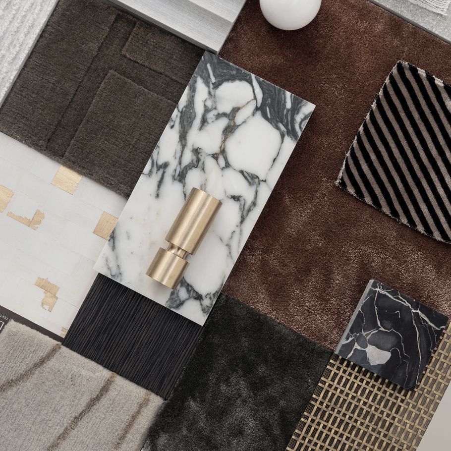 How to put together an elegant and luxe materials board