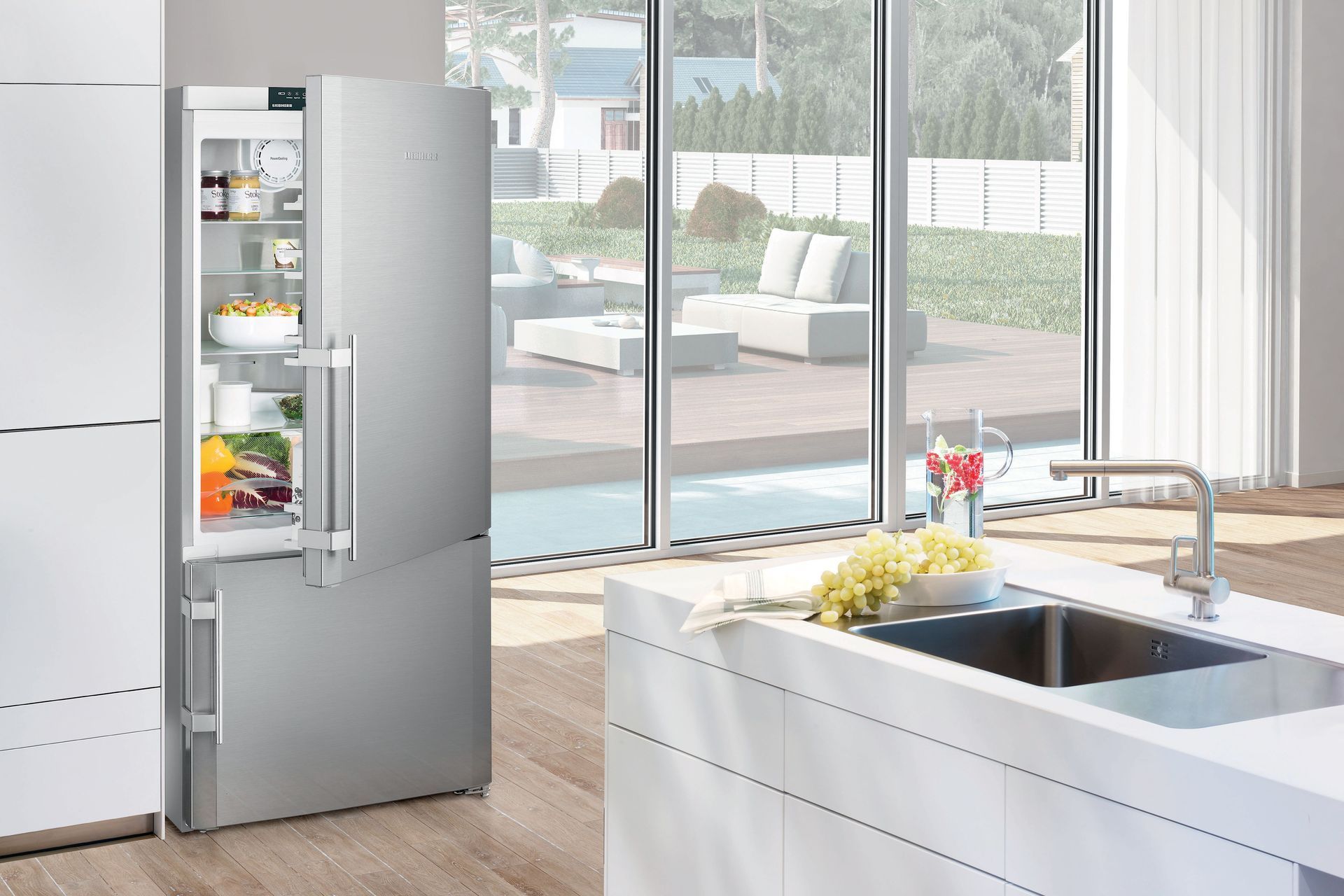 CNPef 4416 Comfort NoFrost | Freestanding Fridge-freezer by Liebherr