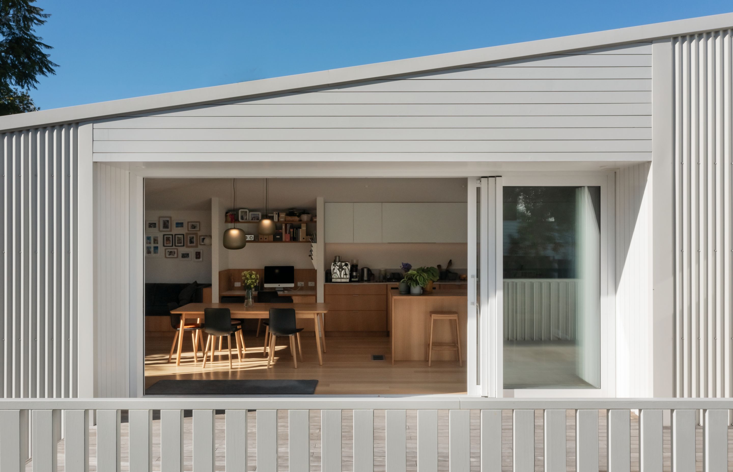 Installed alongside original 1920s weatherboards, COLORSTEEL cladding gives this Westmere bungalow a style upgrade.