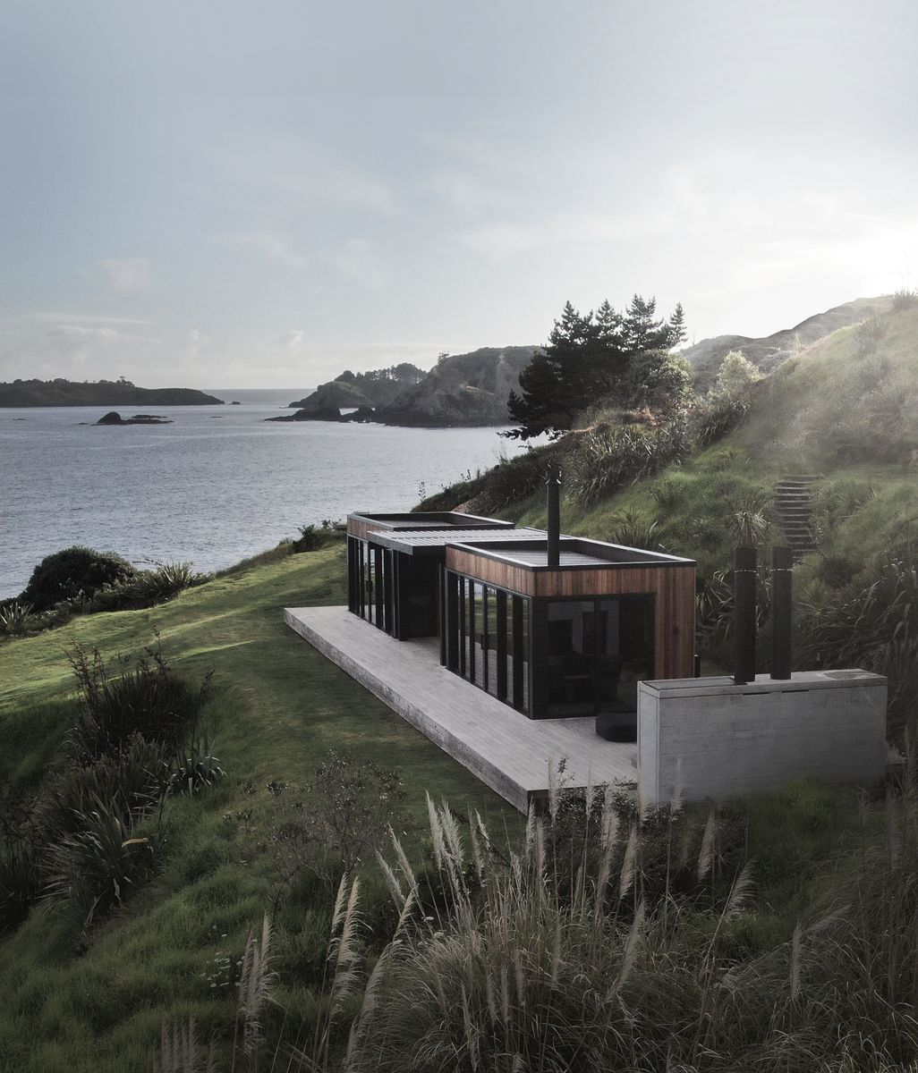 Faraway cove: intrepid global explorers build a romantic tiny home
