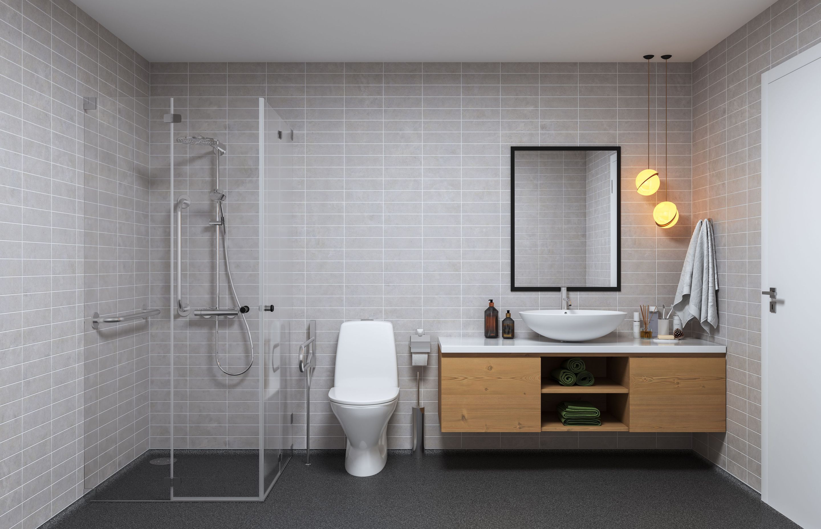 Altro Tegulis – a hygienic wall panel solution with a chic, authentic tile look and feel