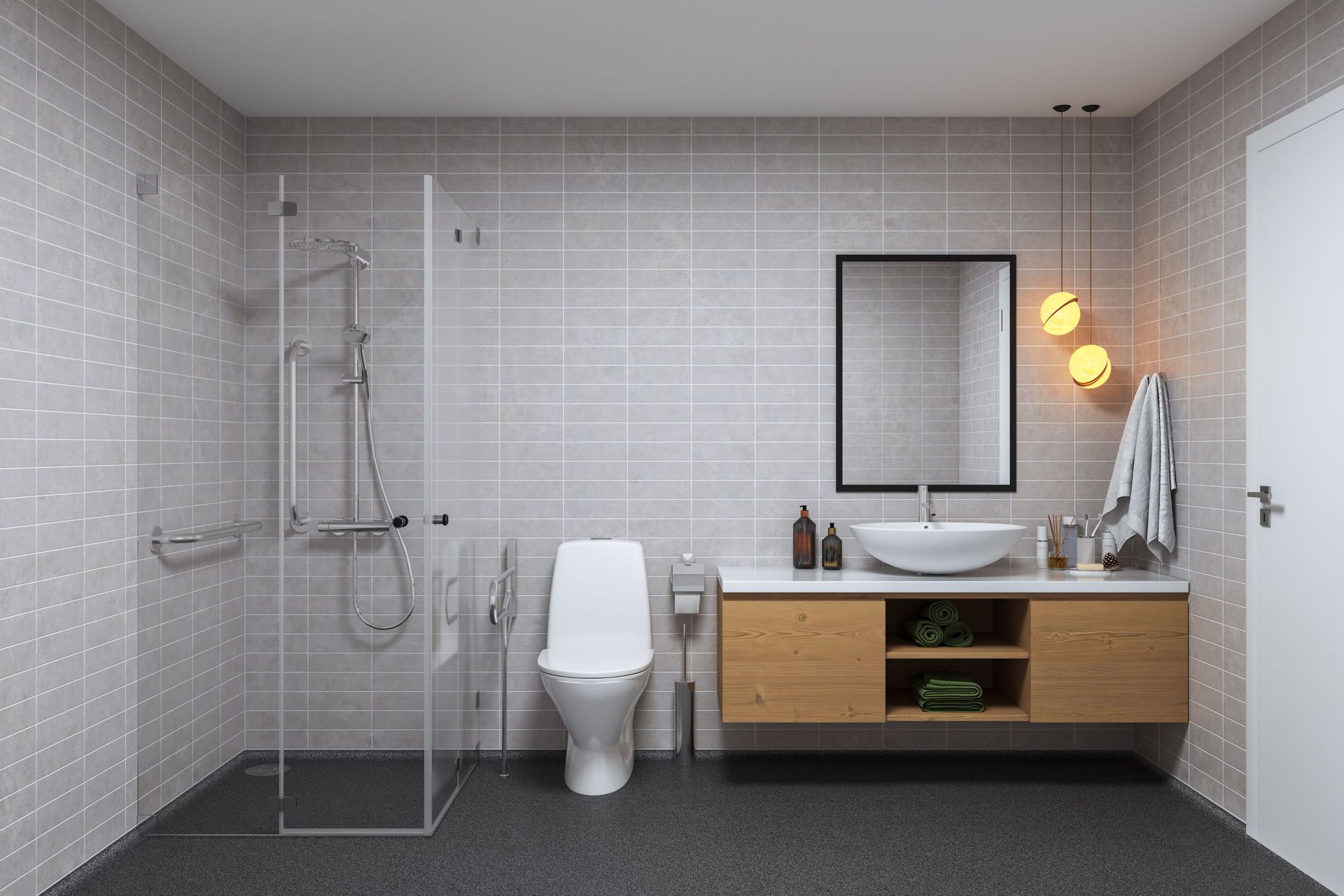 Altro Tegulis – a hygienic wall panel solution with a chic, authentic tile look and feel
