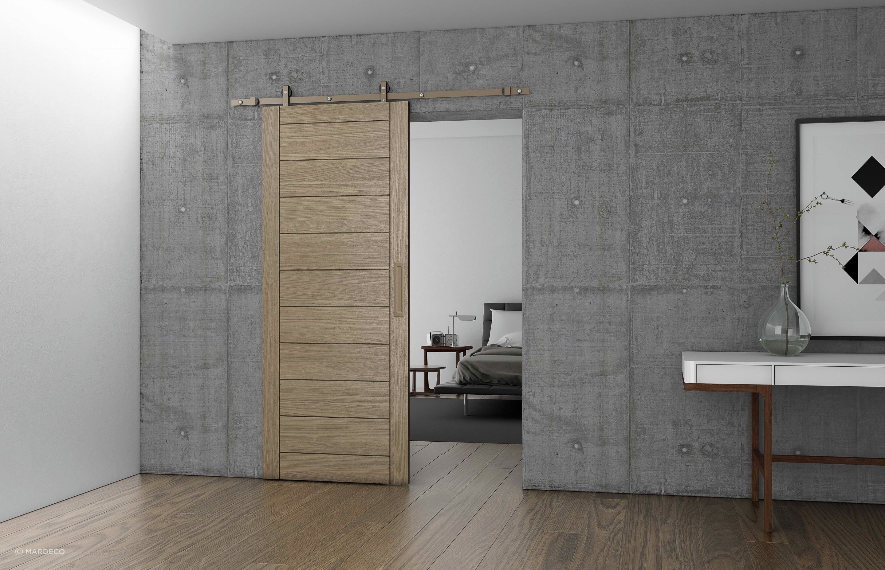 Innovative solutions like the Aluminium Sliding Door Kit shows how unique interior doors can be.