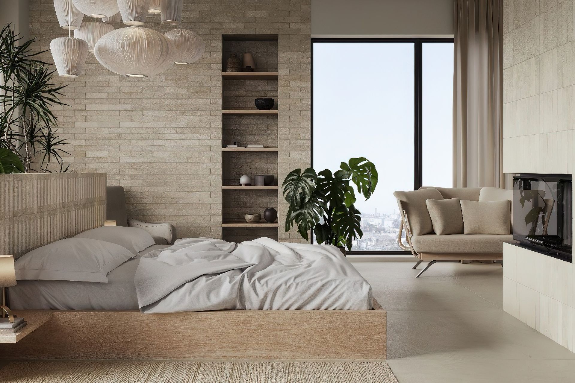 The elegant Cinder collection can be used throughout your home’s interior spaces to create a rich and warm look that is full of character, texture and charm! These tiles offer a timeless neutral backdrop that will allow you to layer a variety of different colours and textures in your interior design scheme.
