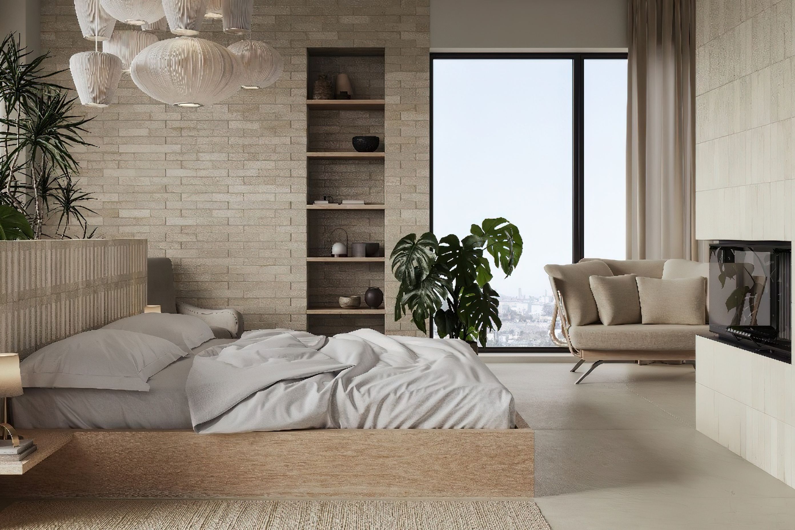 The elegant Cinder collection can be used throughout your home’s interior spaces to create a rich and warm look that is full of character, texture and charm! These tiles offer a timeless neutral backdrop that will allow you to layer a variety of different colours and textures in your interior design scheme.