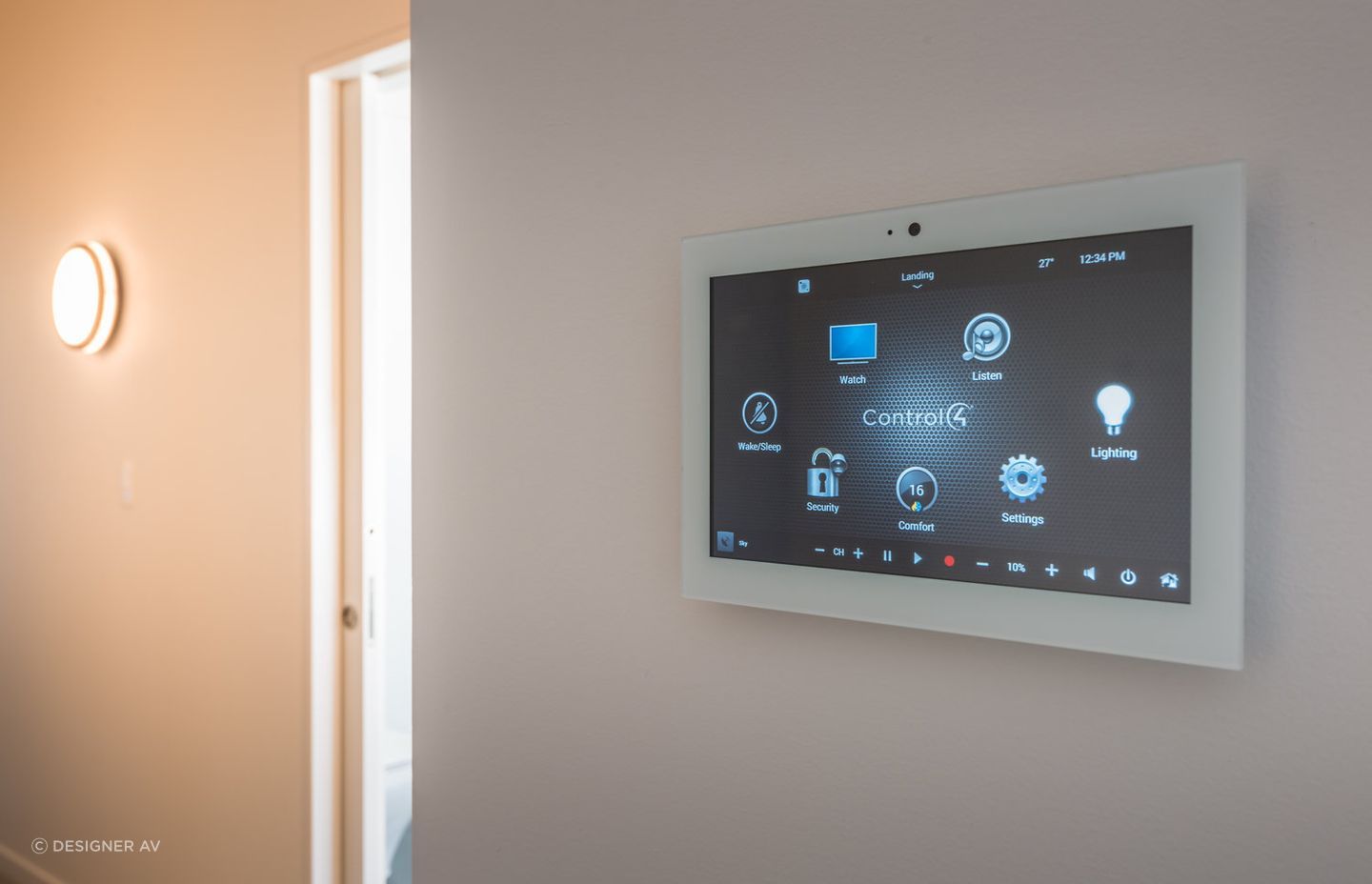 Control4 gives the lights in your home a centralised brain.