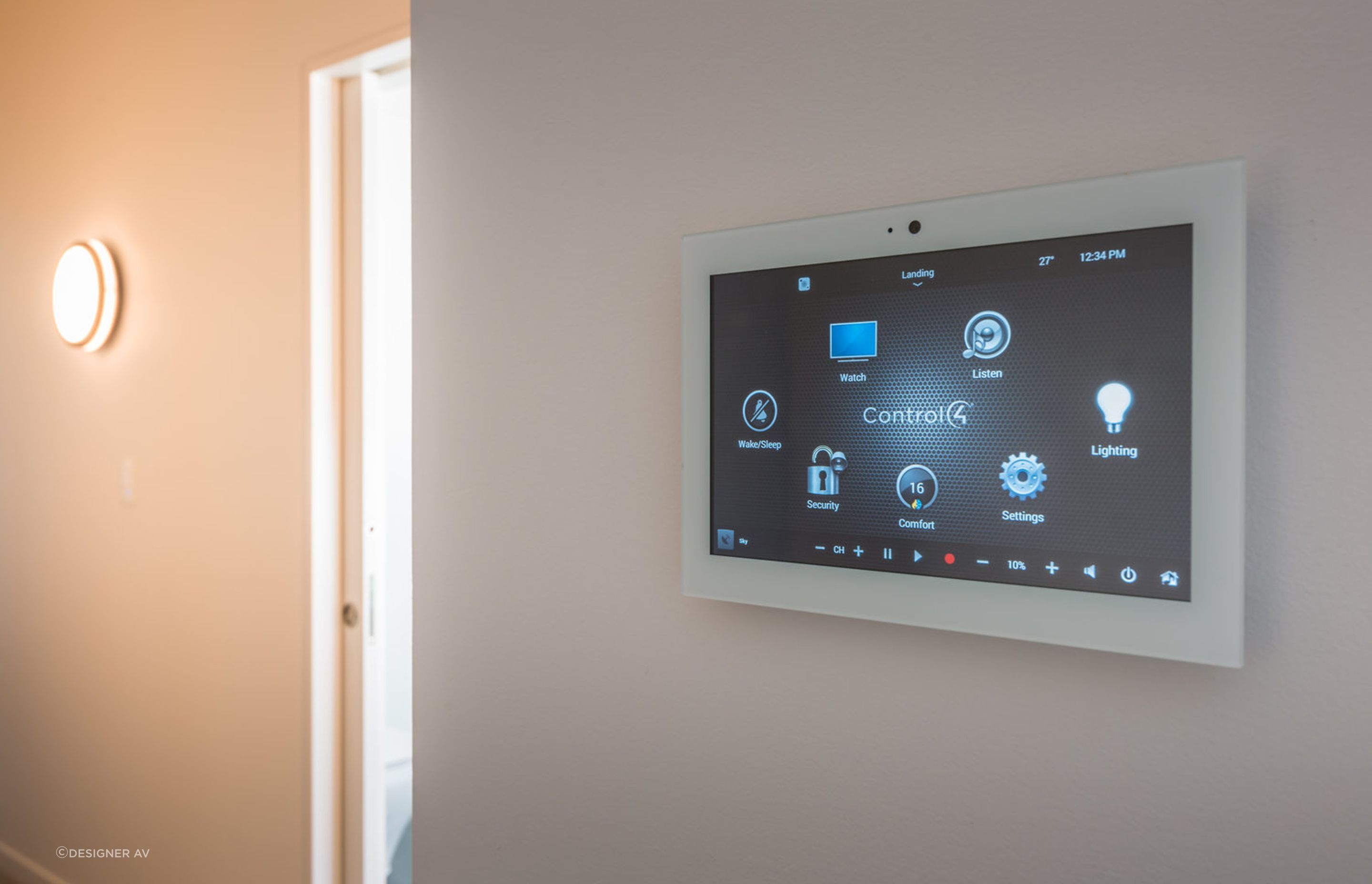 Control4 gives the lights in your home a centralised brain.