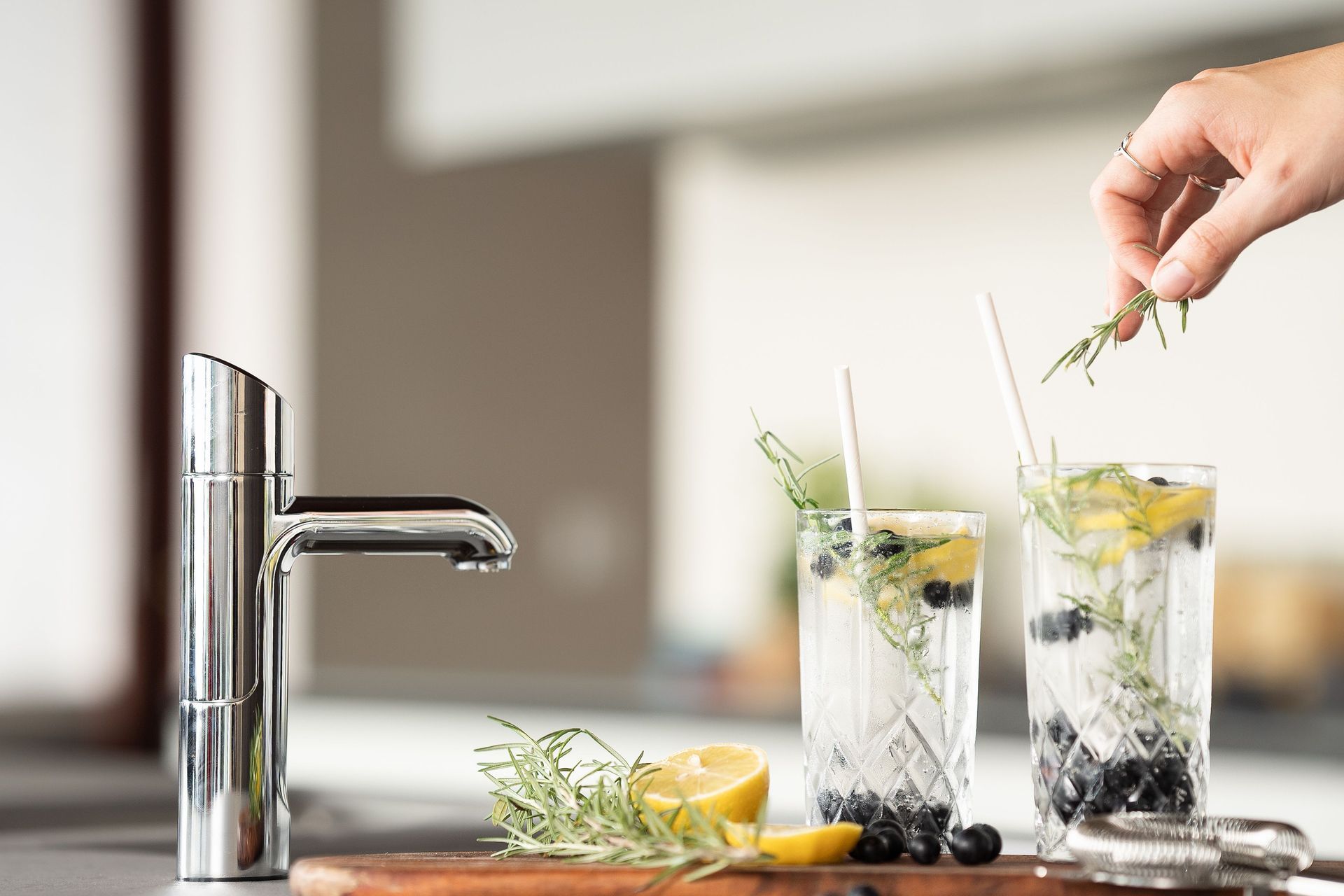 A sustainably minded way to enjoy pure, filtered water on tap