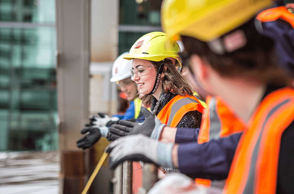 Women make up only 18 per cent of the construction sector workforce. A recent announcement was made that the Construction Sector Accord is partnering with Diversity Works to conduct research on diversity and inclusion practices across the sector.