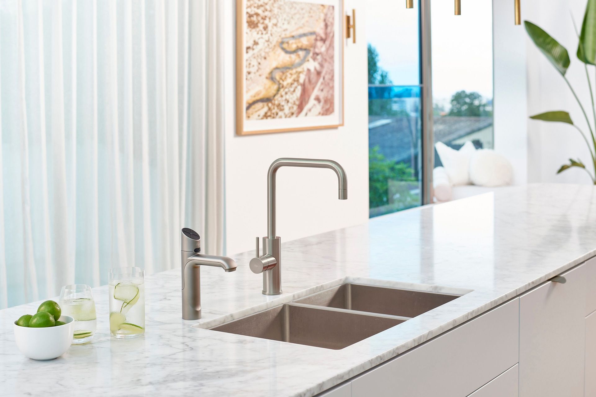 A sustainably minded way to enjoy pure, filtered water on tap