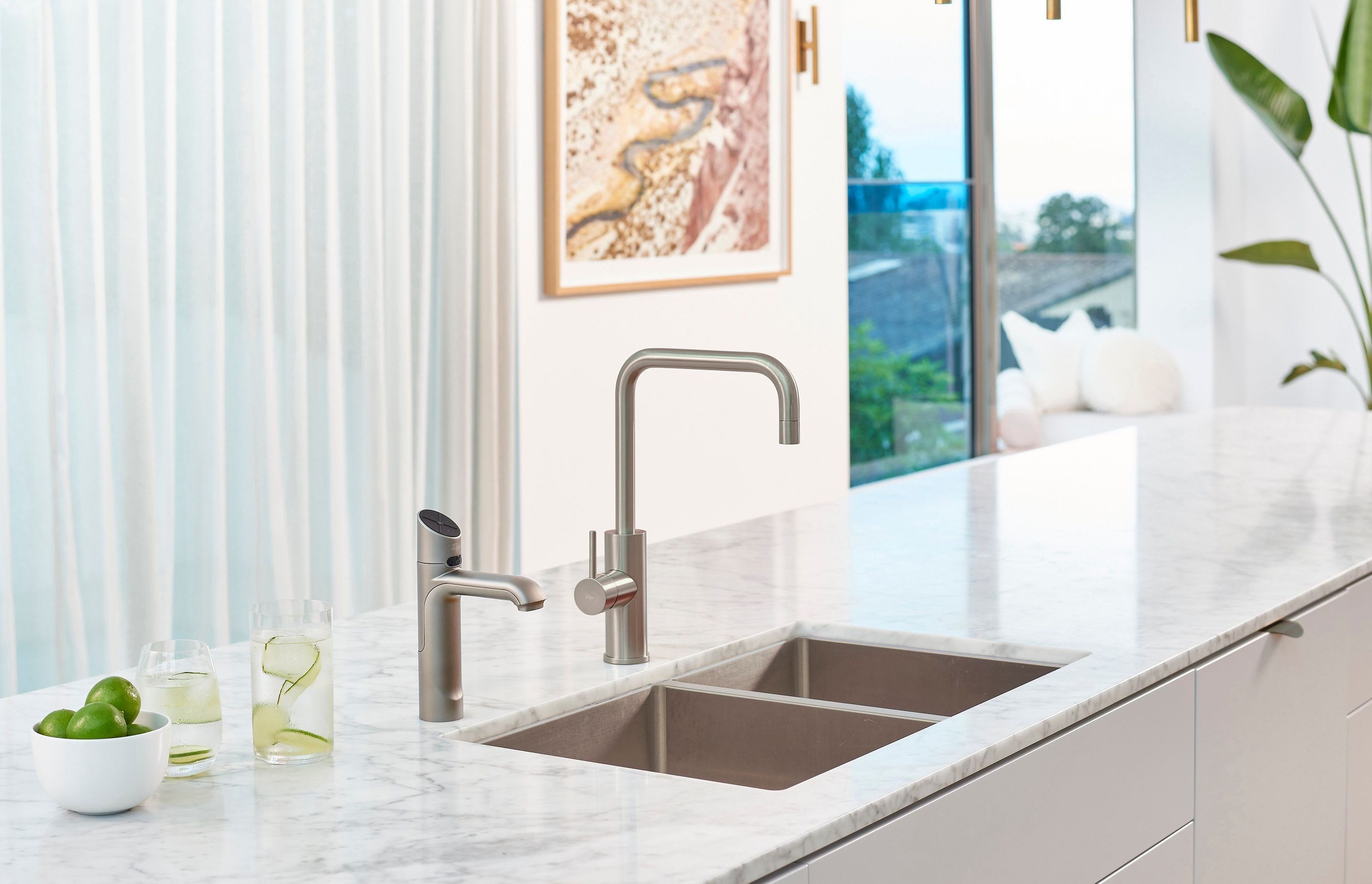 A sustainably minded way to enjoy pure, filtered water on tap