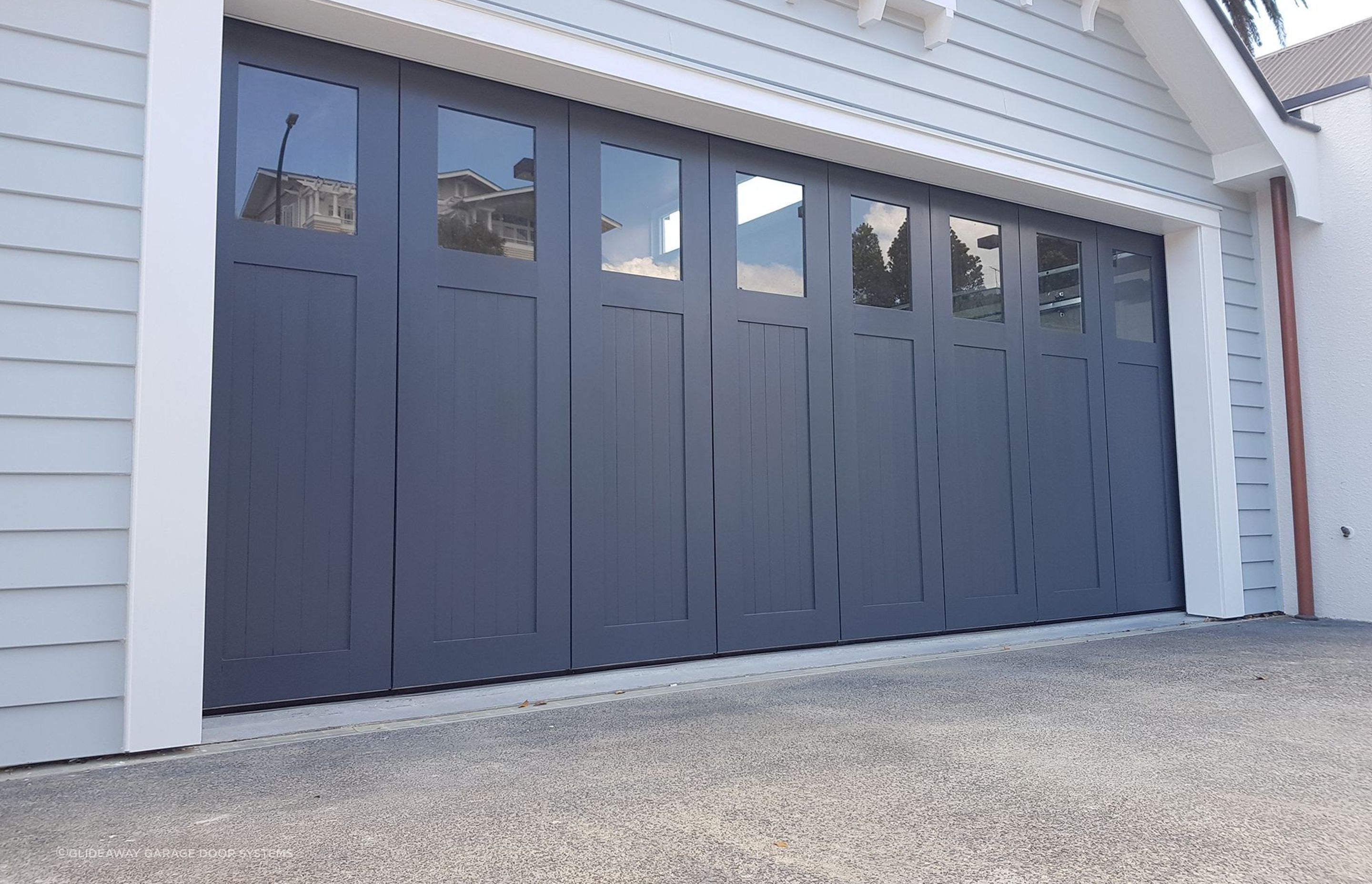 Turning your garage into a home gym can help you keep fit.