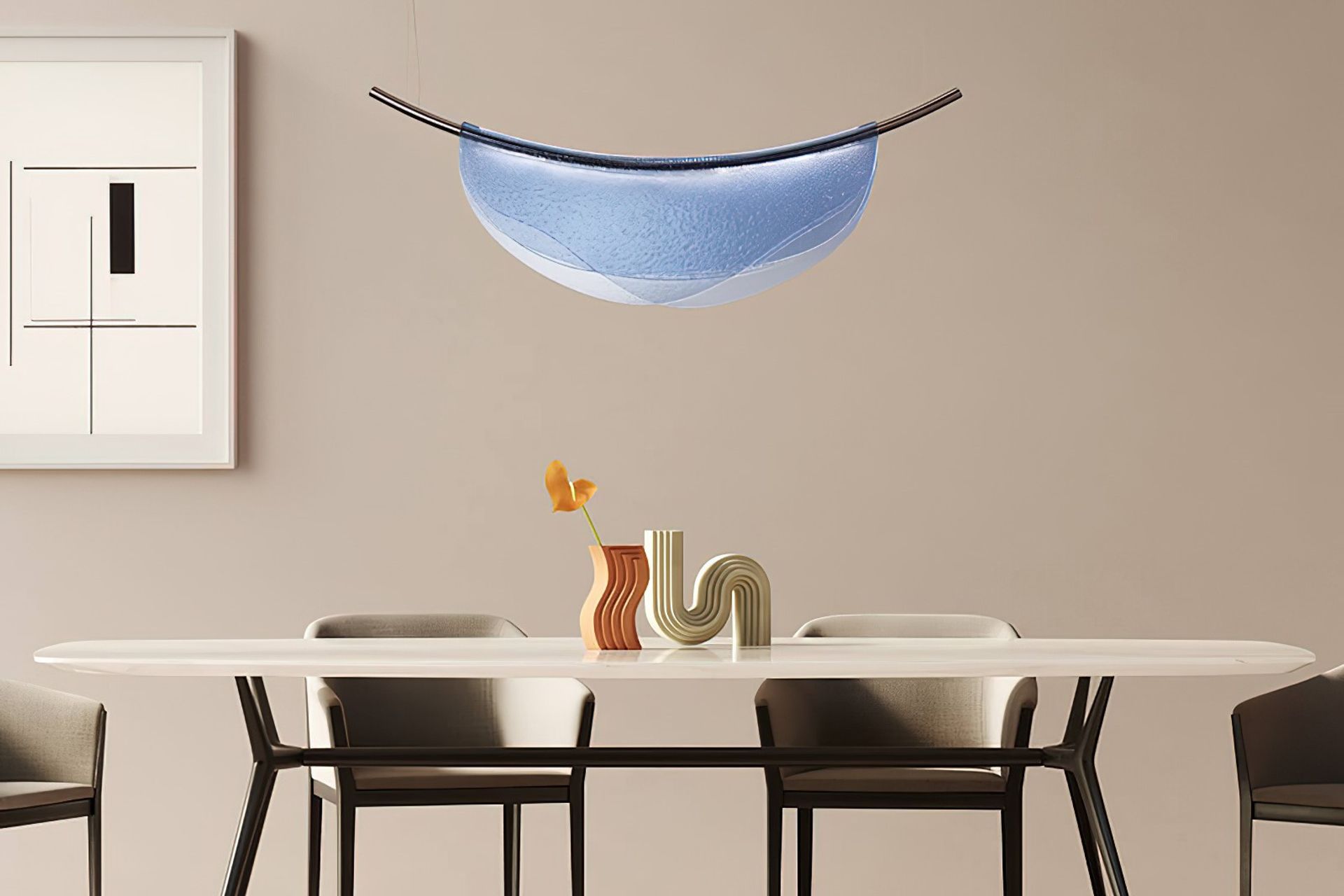 Inspired by famed artist Salvador Dali, the Dali SG Pendant Light is an example of craftsmanship at its best