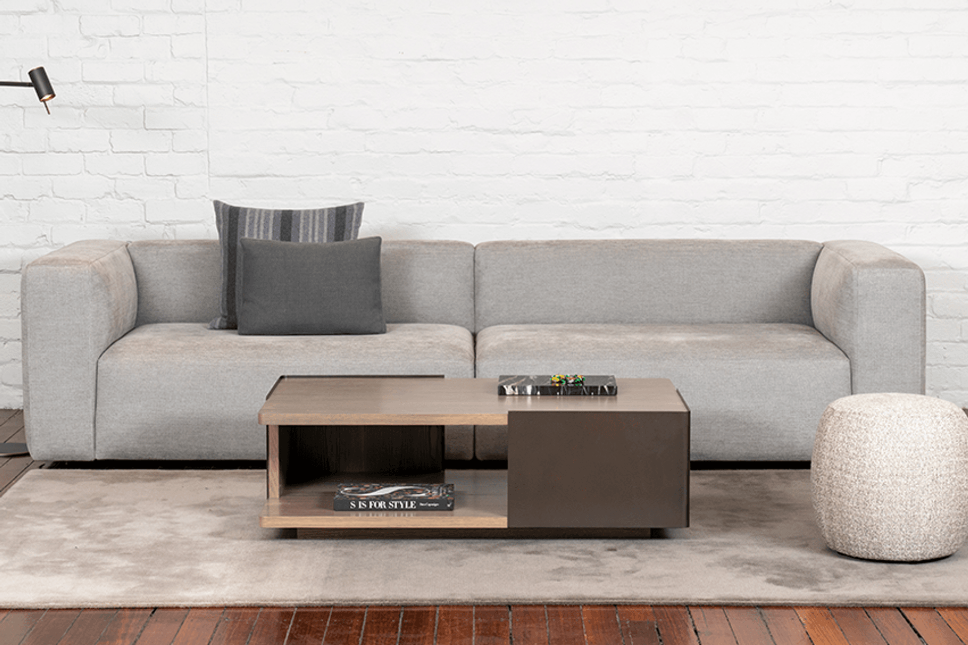 Viktor is a contemporary modular sofa tailor made to order and features carefully crafted fills to create a sofa with clean, modern lines and luxurious softness.