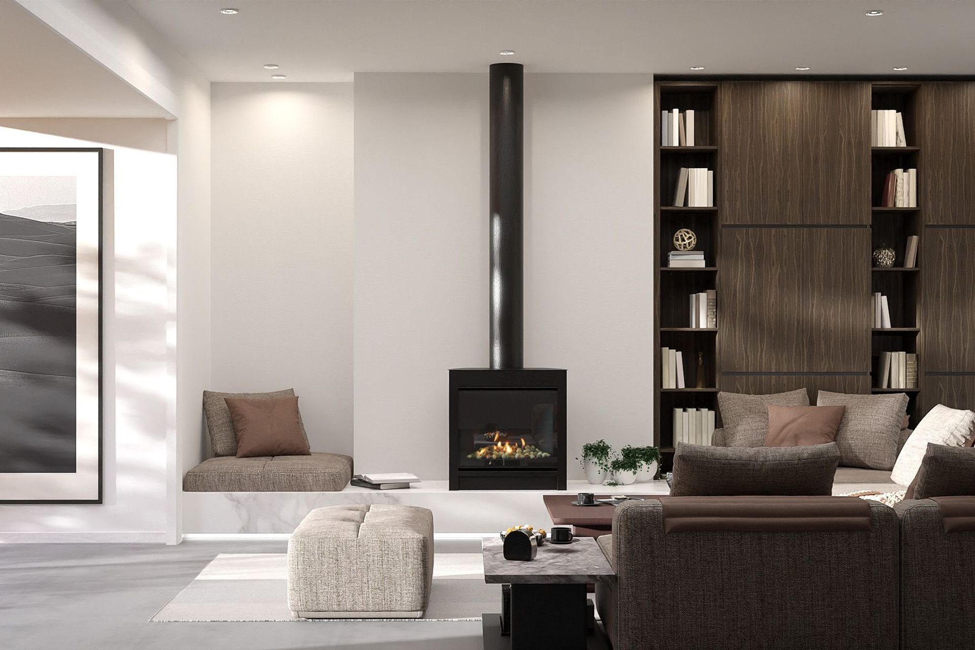 Why Renovators Love the Escea DF Series Gas Fireplace