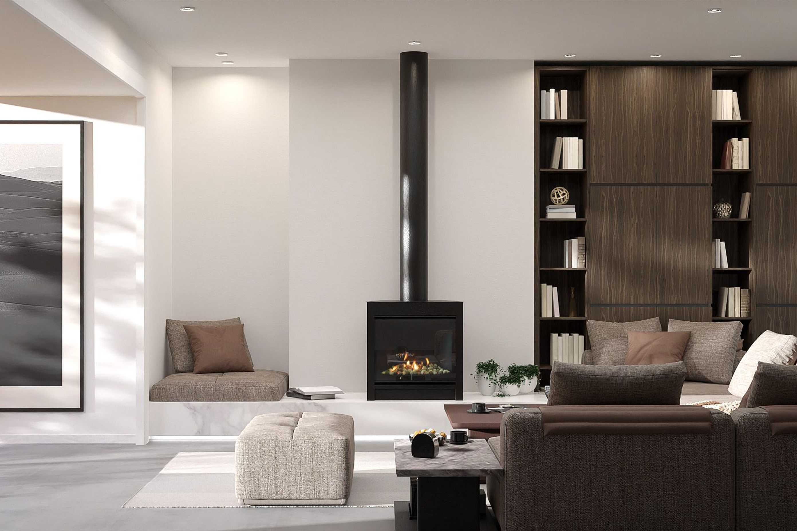Why Renovators Love the Escea DF Series Gas Fireplace