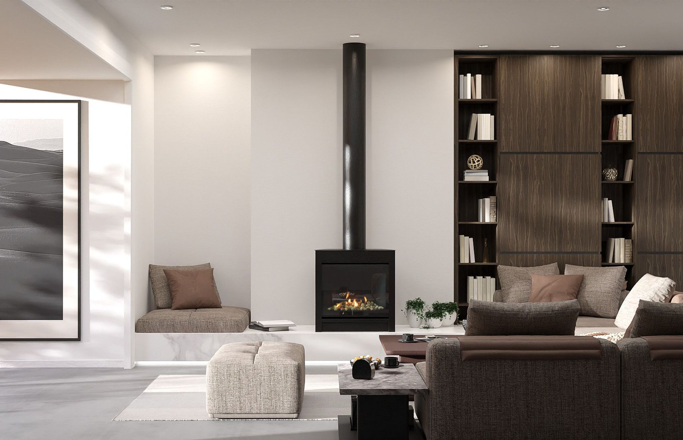 Why Renovators Love the Escea DF Series Gas Fireplace