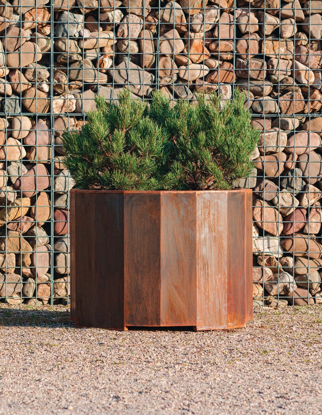 Boxer Planter Corten Steel | Archipello.