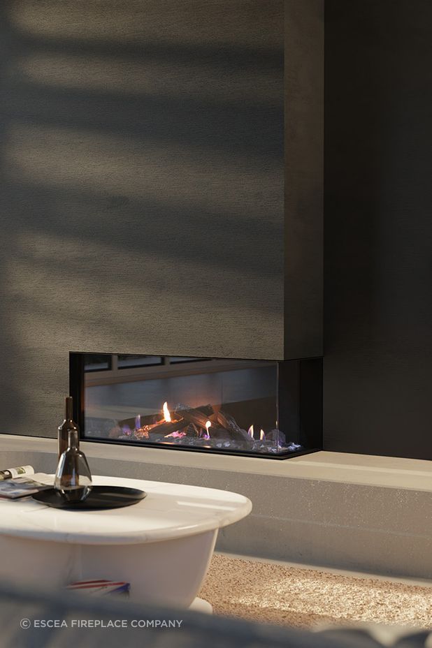 The DN1150 Corner surprises with its off-centre appeal and will give any space a contemporary design edge.  See our handy Corner Fireplace Layout Guide for more inspiration on how to include this fireplace into your home or project.