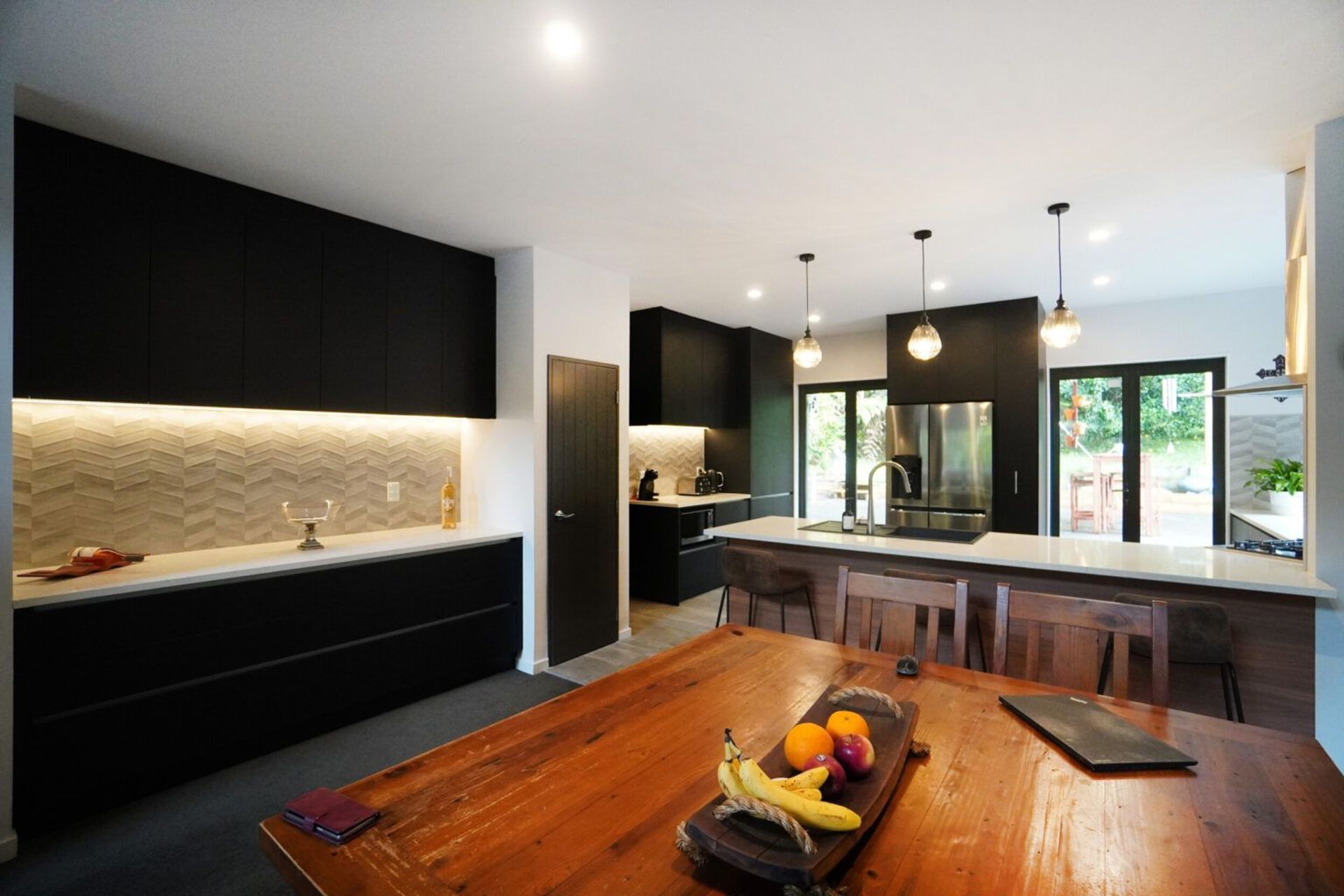 Kitchen renovation designed by our designers in Henderson Valley.