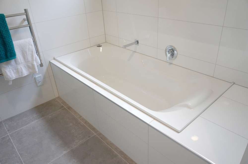After a bathroom renovation in Hillsborough 