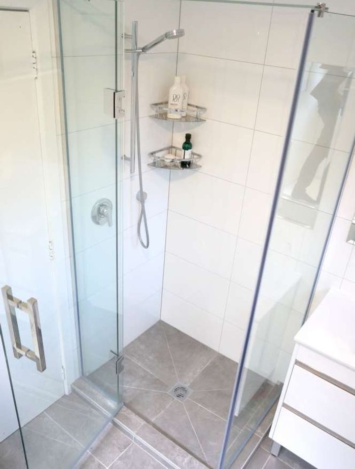 AFTER we renovated the 2nd bathroom